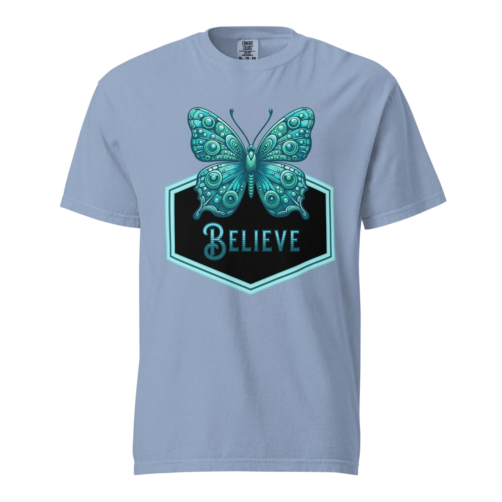 Believe - Butterfly II Women's (Unisex) Premium Tee - Women's Shirts - Discovery Co.