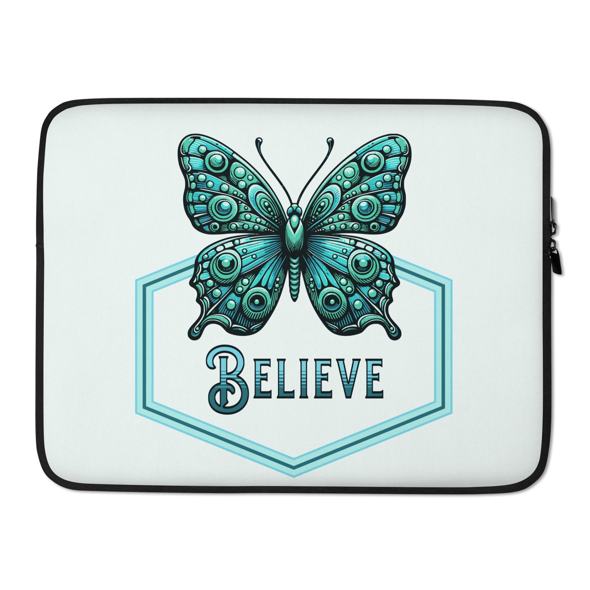 Believe - Butterfly Laptop Sleeve - Laptop Cases - Discovery Co.