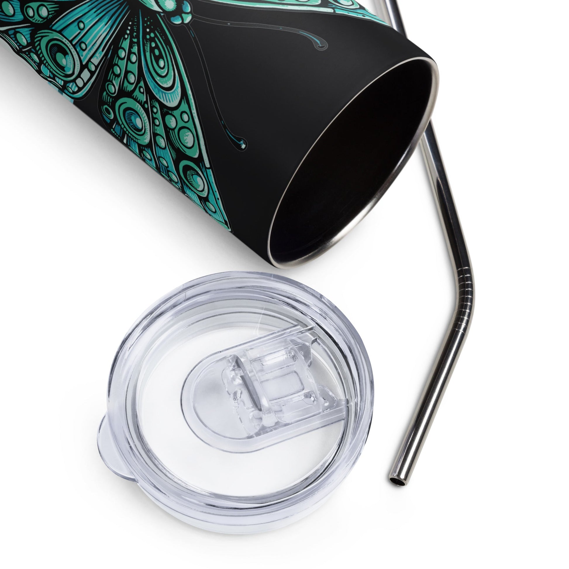 Believe - Butterfly Stainless Steel Tumbler - Steel Tumbler - Discovery Co.
