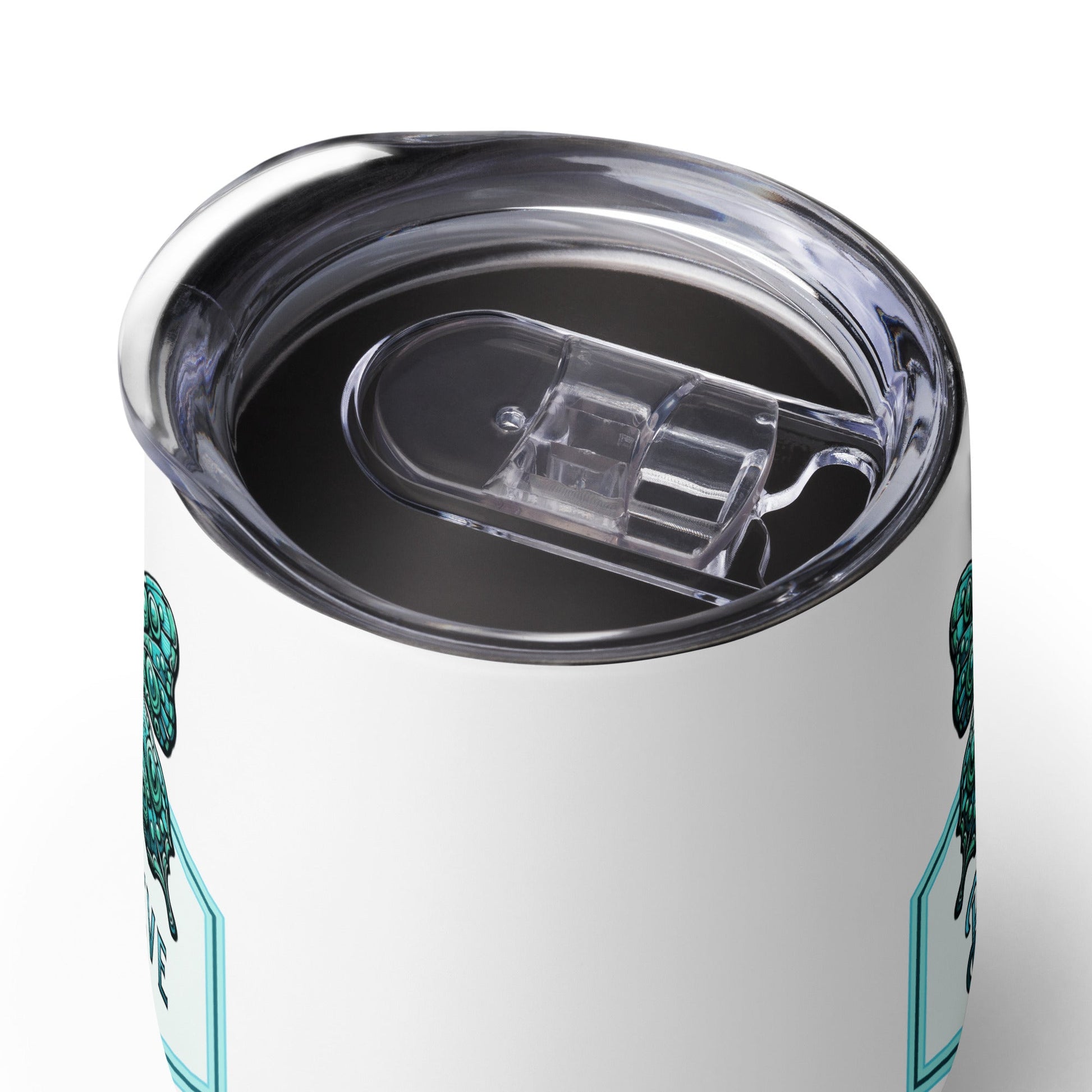 Believe - Butterfly Stainless Steel Wine Tumbler - Steel Tumbler - Discovery Co.