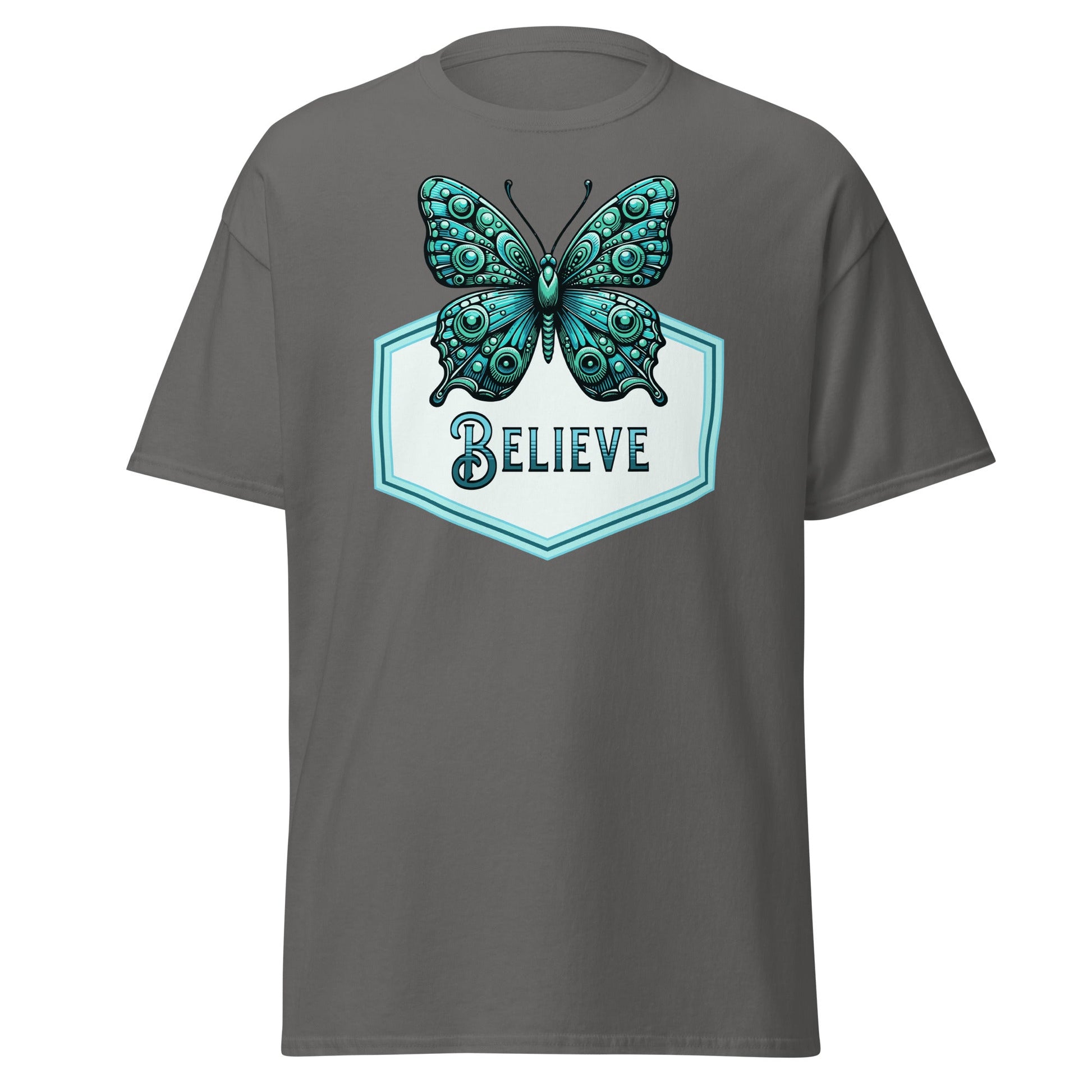 Believe - Butterfly Women's (Unisex) Classic Tee - Women's Shirts - Discovery Co.