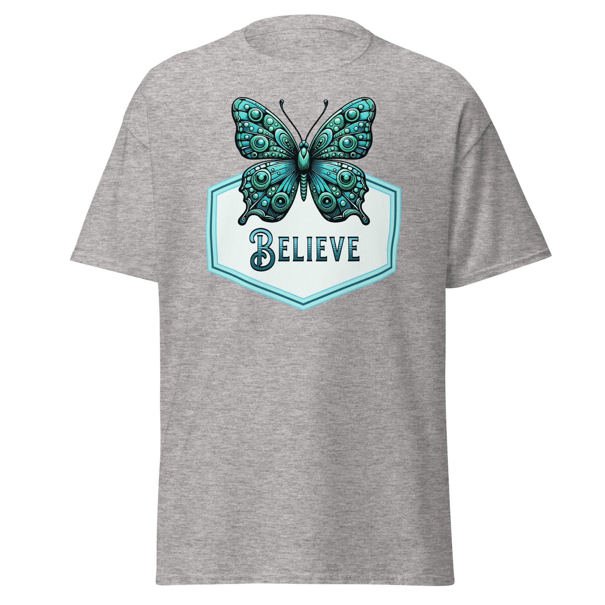 Believe - Butterfly Women's (Unisex) Classic Tee - Women's Shirts - Discovery Co.