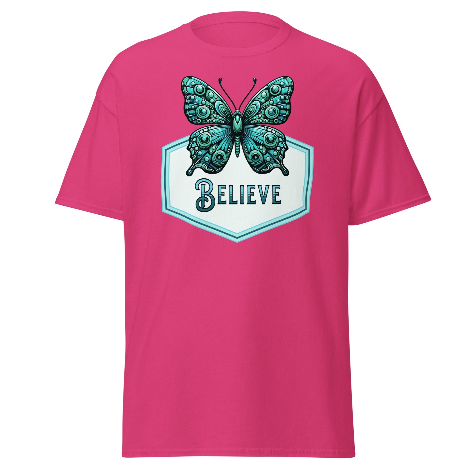 Believe - Butterfly Women's (Unisex) Classic Tee - Women's Shirts - Discovery Co.