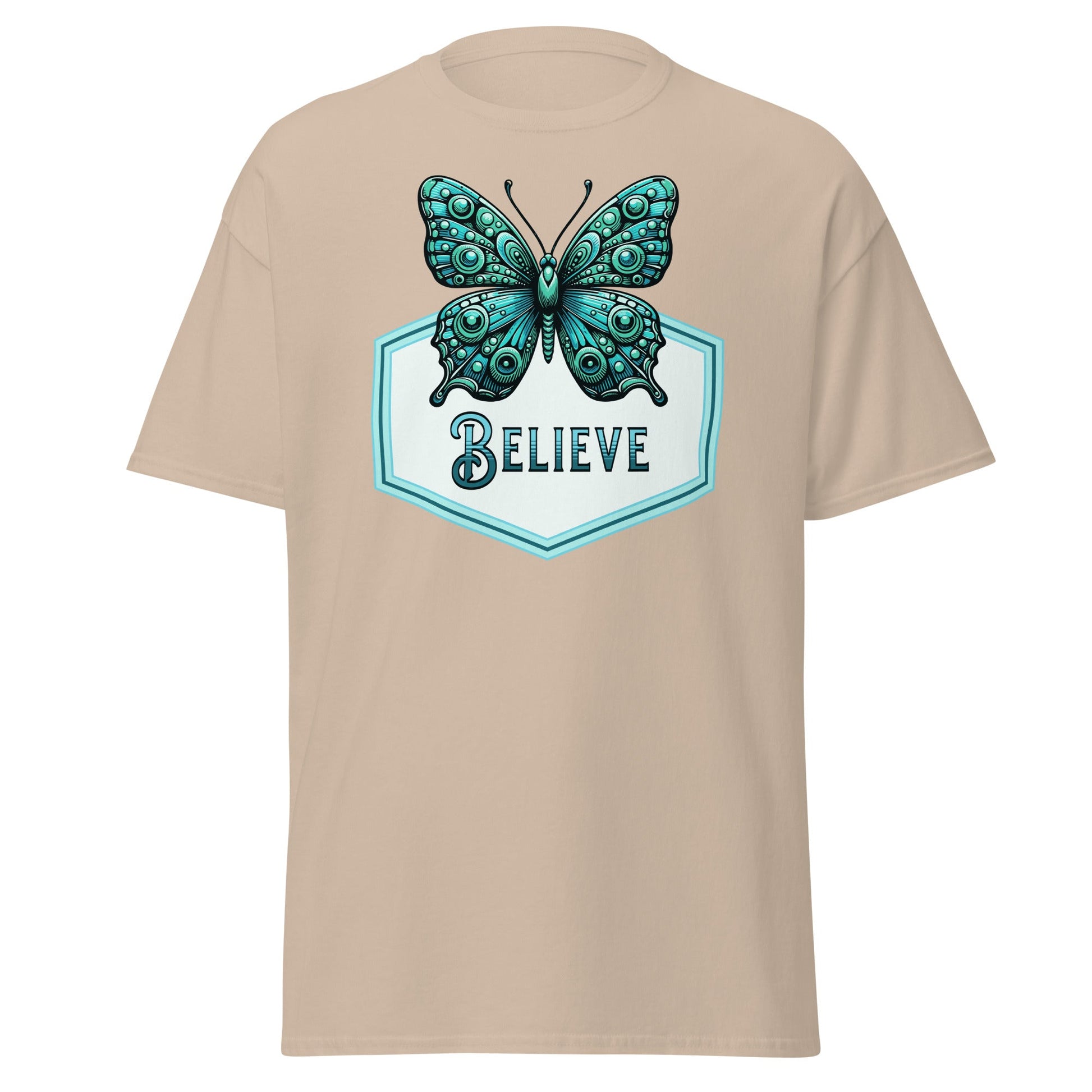 Believe - Butterfly Women's (Unisex) Classic Tee - Women's Shirts - Discovery Co.