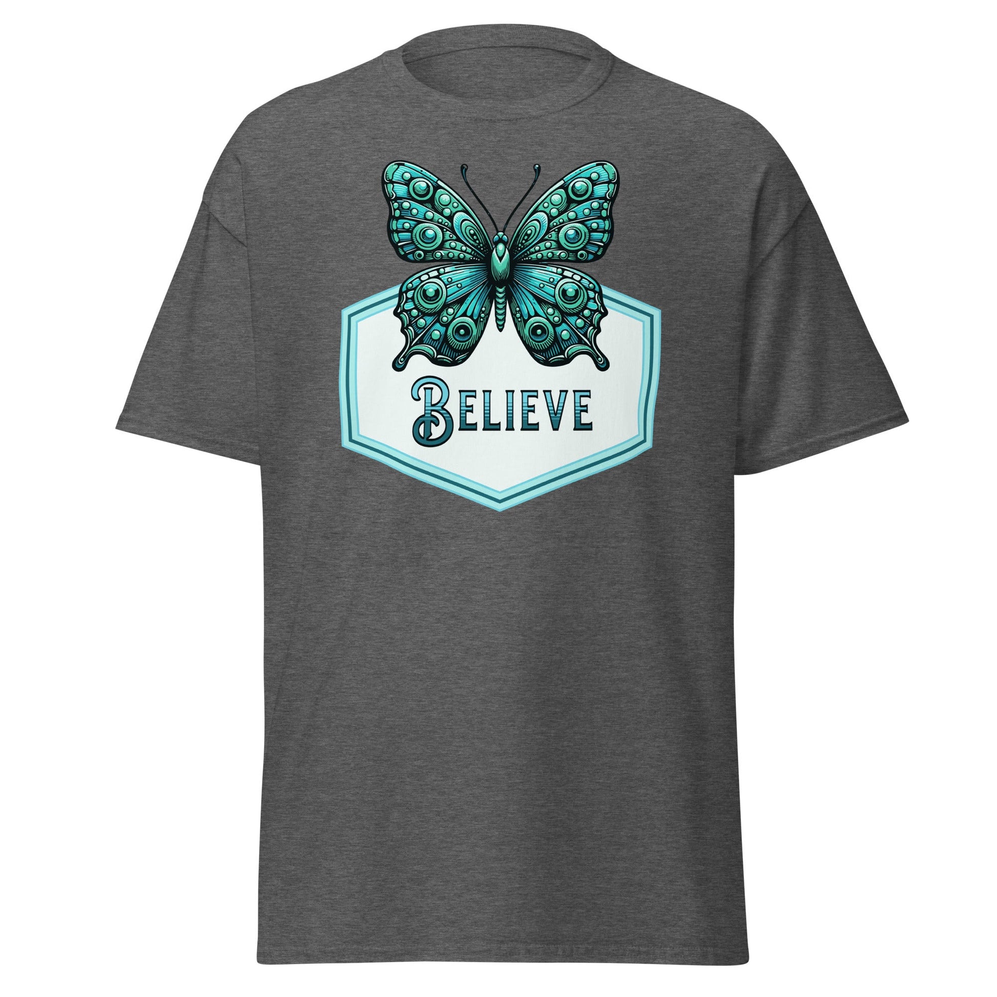 Believe - Butterfly Women's (Unisex) Classic Tee - Women's Shirts - Discovery Co.