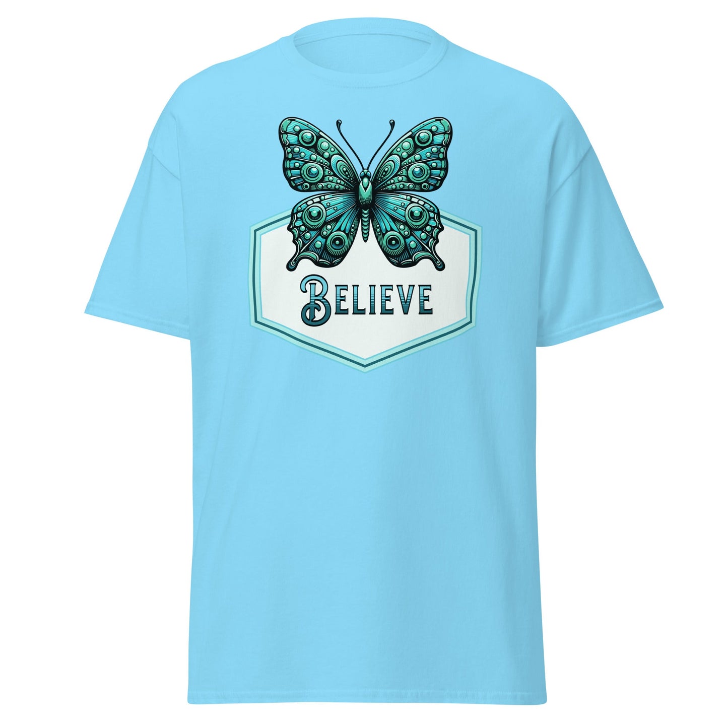 Believe - Butterfly Women's (Unisex) Classic Tee - Women's Shirts - Discovery Co.