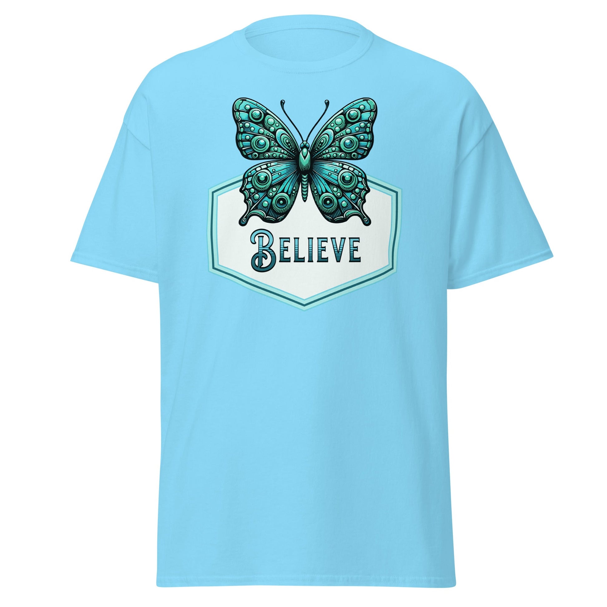Believe - Butterfly Women's (Unisex) Classic Tee - Women's Shirts - Discovery Co.