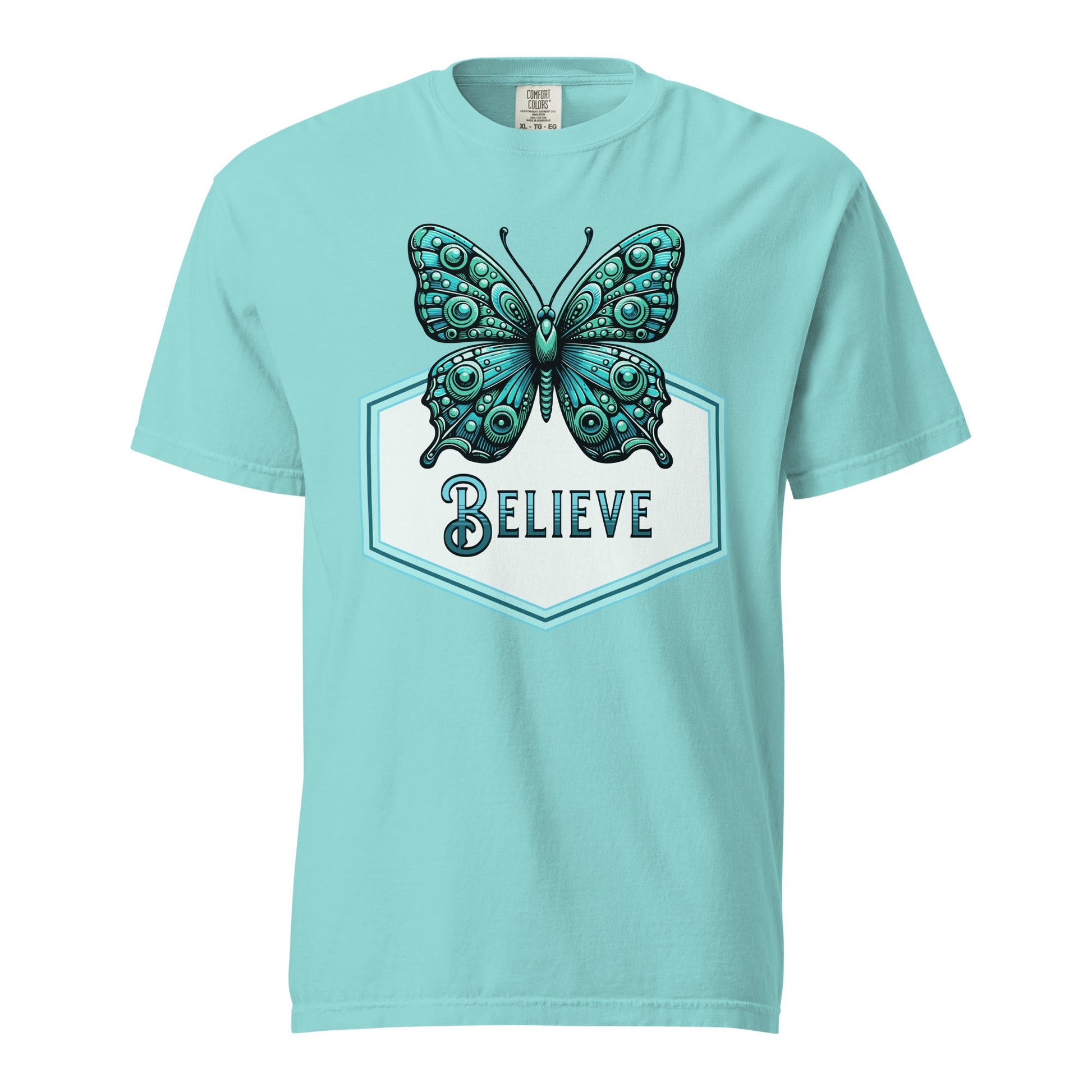 Believe - Butterfly Women's (Unisex) Premium Tee - Women's Shirts - Discovery Co.