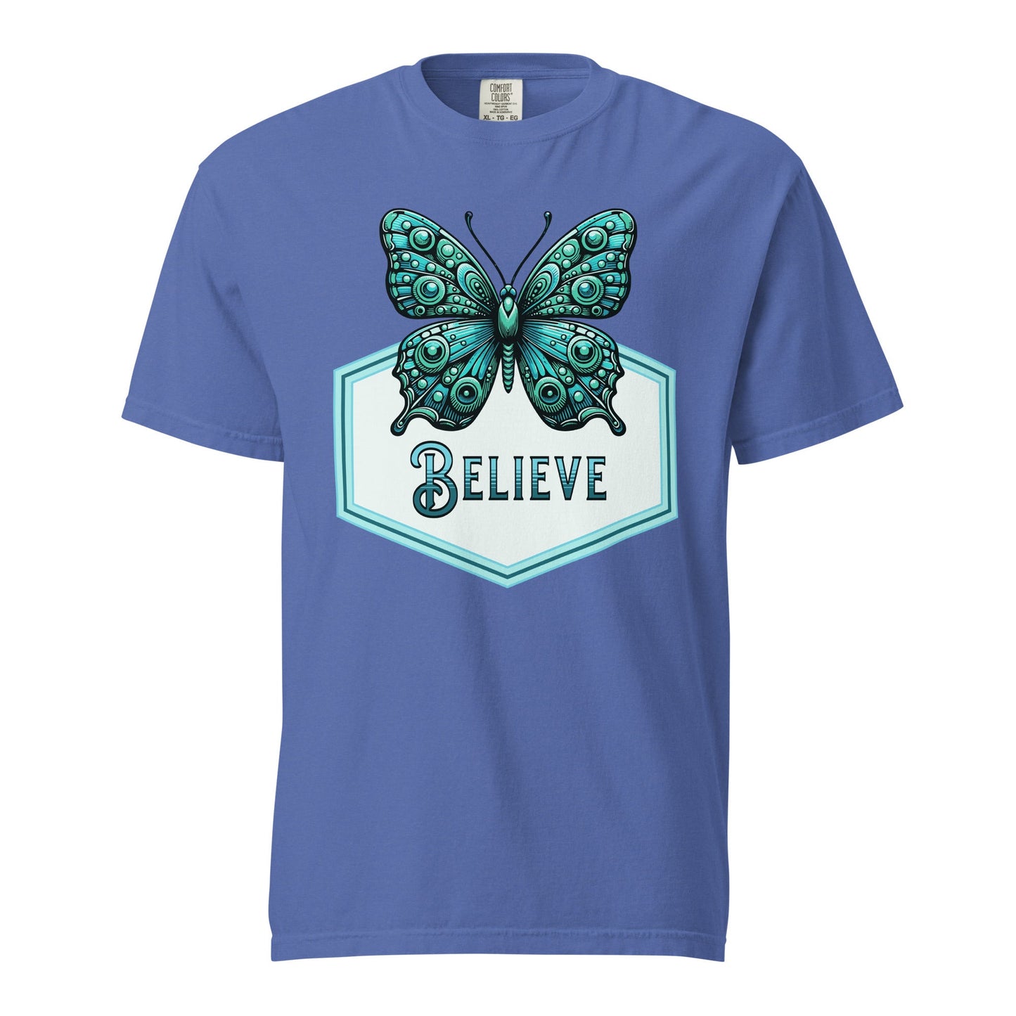 Believe - Butterfly Women's (Unisex) Premium Tee - Women's Shirts - Discovery Co.