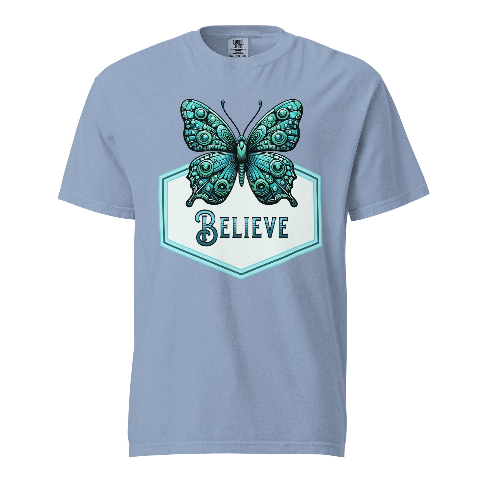 Believe - Butterfly Women's (Unisex) Premium Tee - Women's Shirts - Discovery Co.