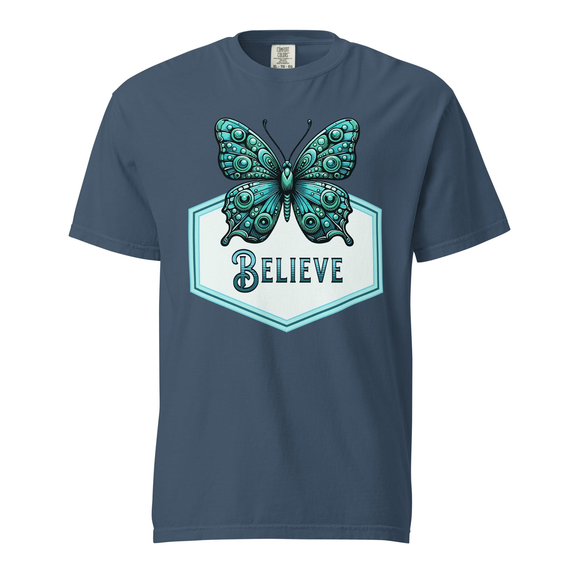 Believe - Butterfly Women's (Unisex) Premium Tee - Women's Shirts - Discovery Co.