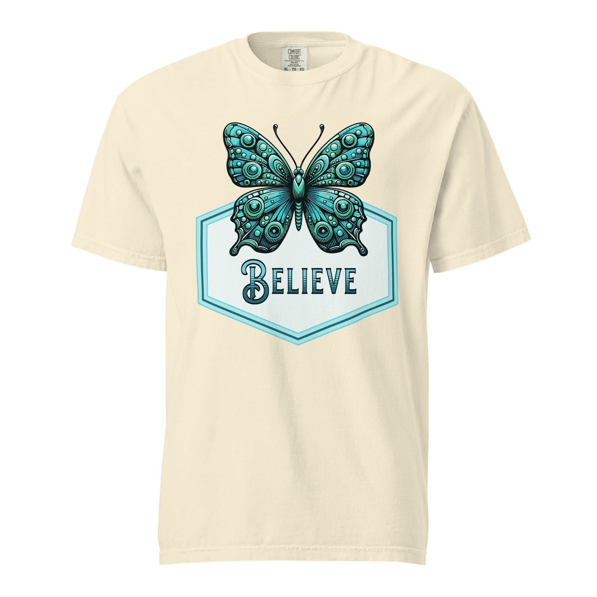 Believe - Butterfly Women's (Unisex) Premium Tee - Women's Shirts - Discovery Co.