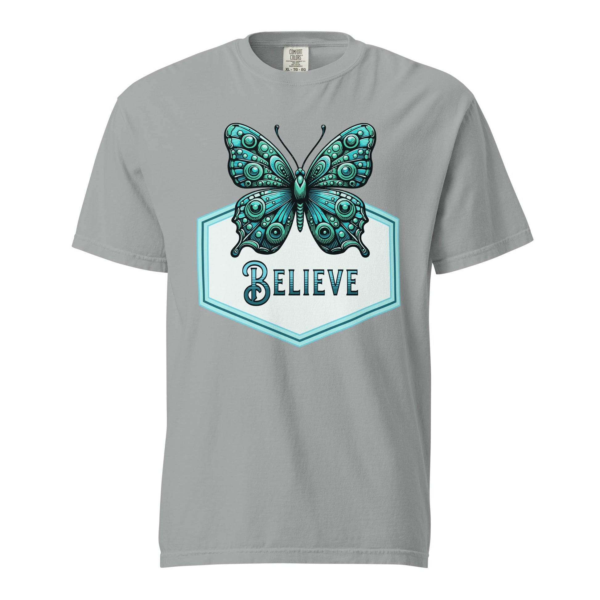 Believe - Butterfly Women's (Unisex) Premium Tee - Women's Shirts - Discovery Co.