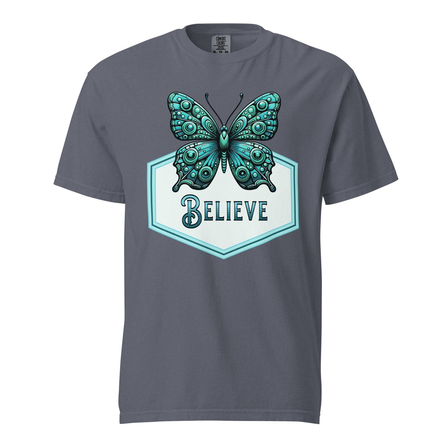 Believe - Butterfly Women's (Unisex) Premium Tee - Women's Shirts - Discovery Co.