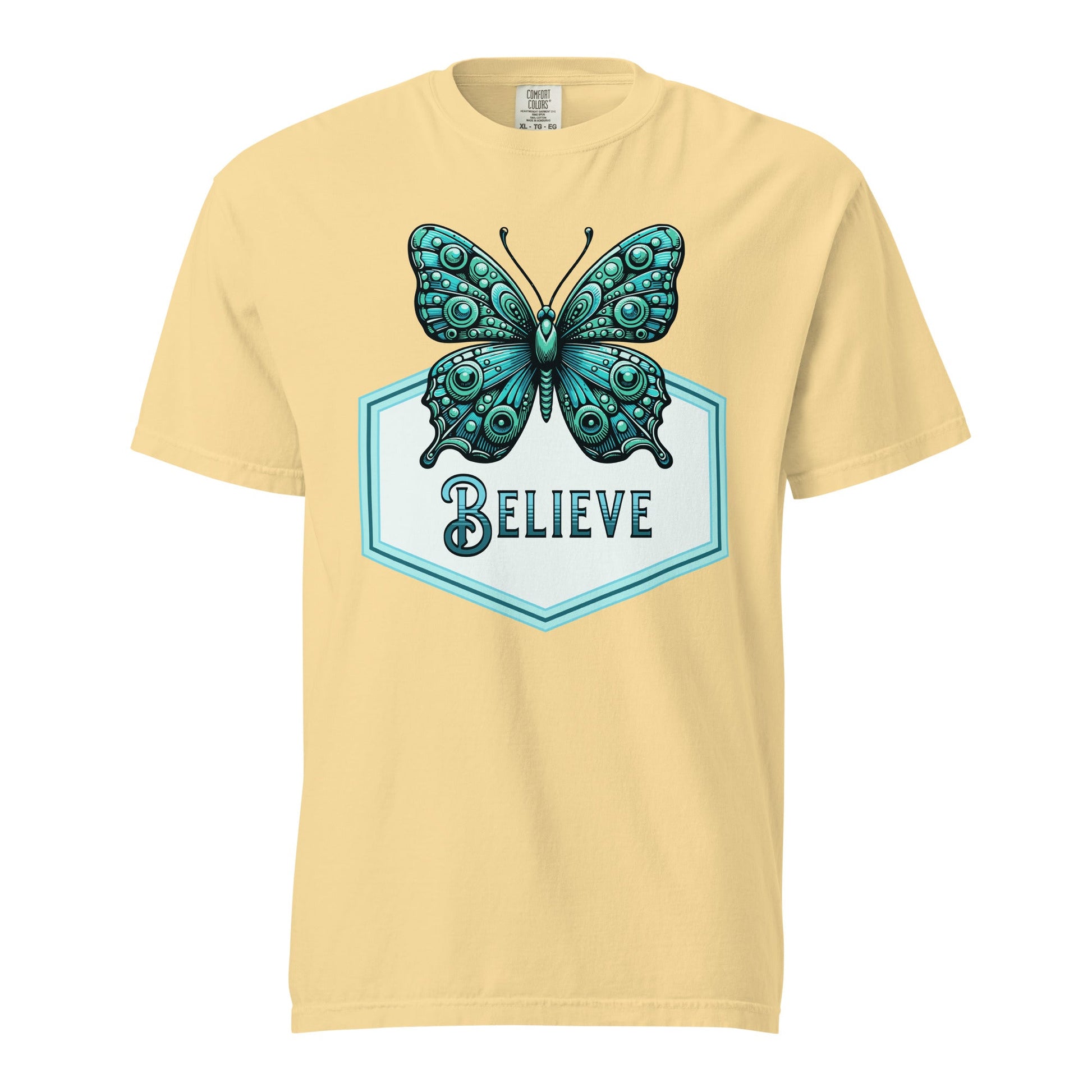 Believe - Butterfly Women's (Unisex) Premium Tee - Women's Shirts - Discovery Co.
