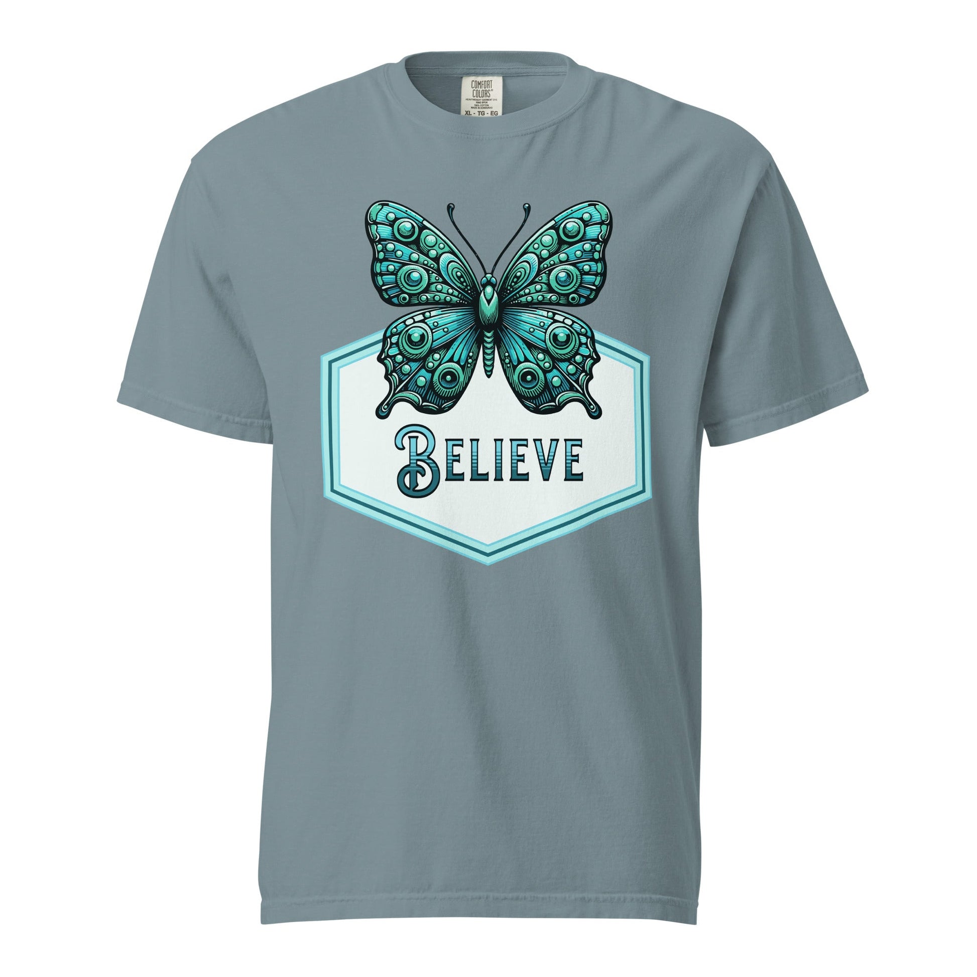 Believe - Butterfly Women's (Unisex) Premium Tee - Women's Shirts - Discovery Co.
