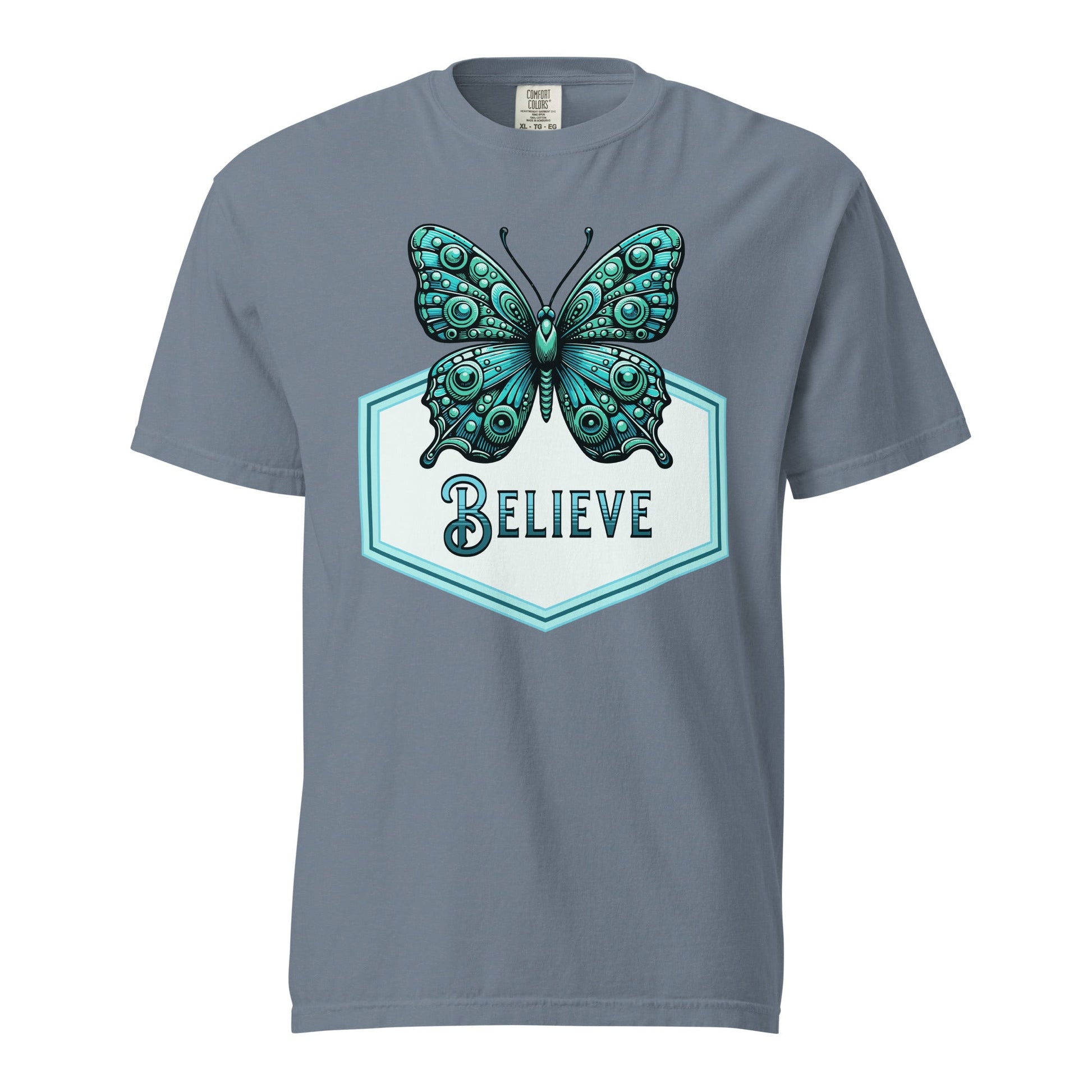 Believe - Butterfly Women's (Unisex) Premium Tee - Women's Shirts - Discovery Co.
