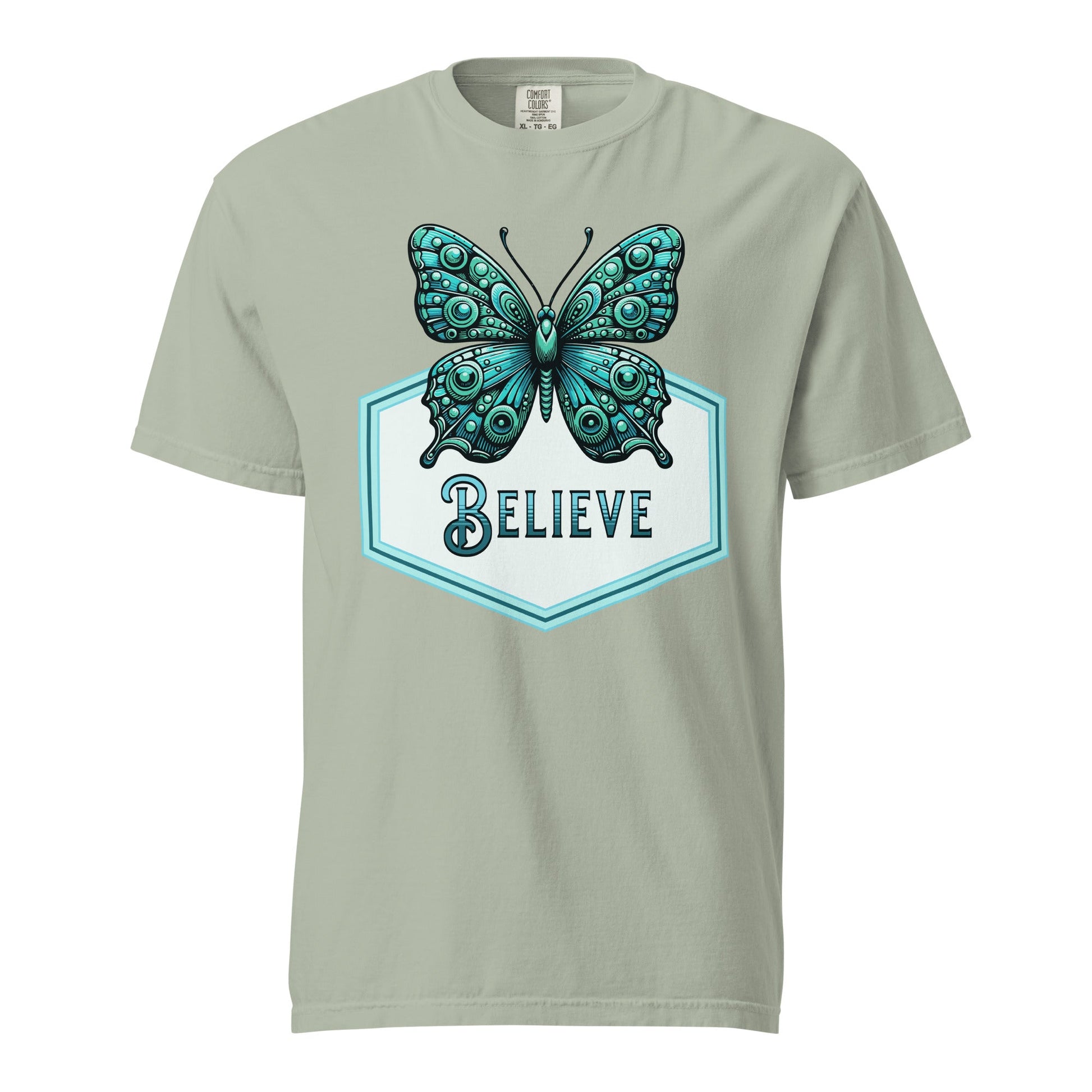 Believe - Butterfly Women's (Unisex) Premium Tee - Women's Shirts - Discovery Co.