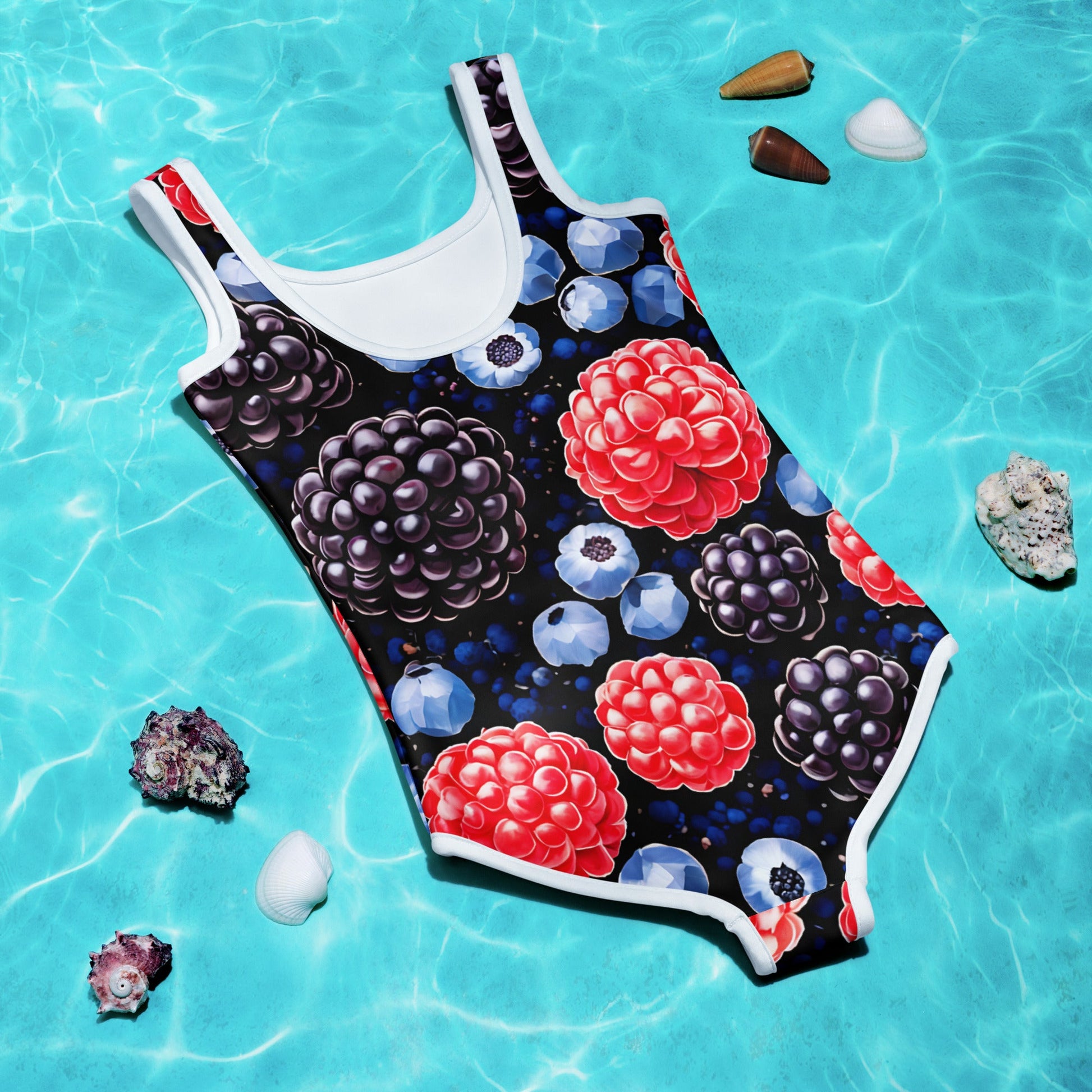 Berries All-Over Print Kids Swimsuit - Baby & Toddler Apparel - Discovery Co.