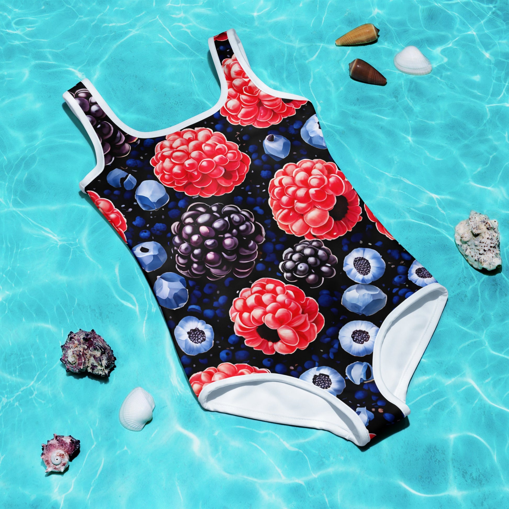 Berries All-Over Print Kids Swimsuit - Baby & Toddler Apparel - Discovery Co.