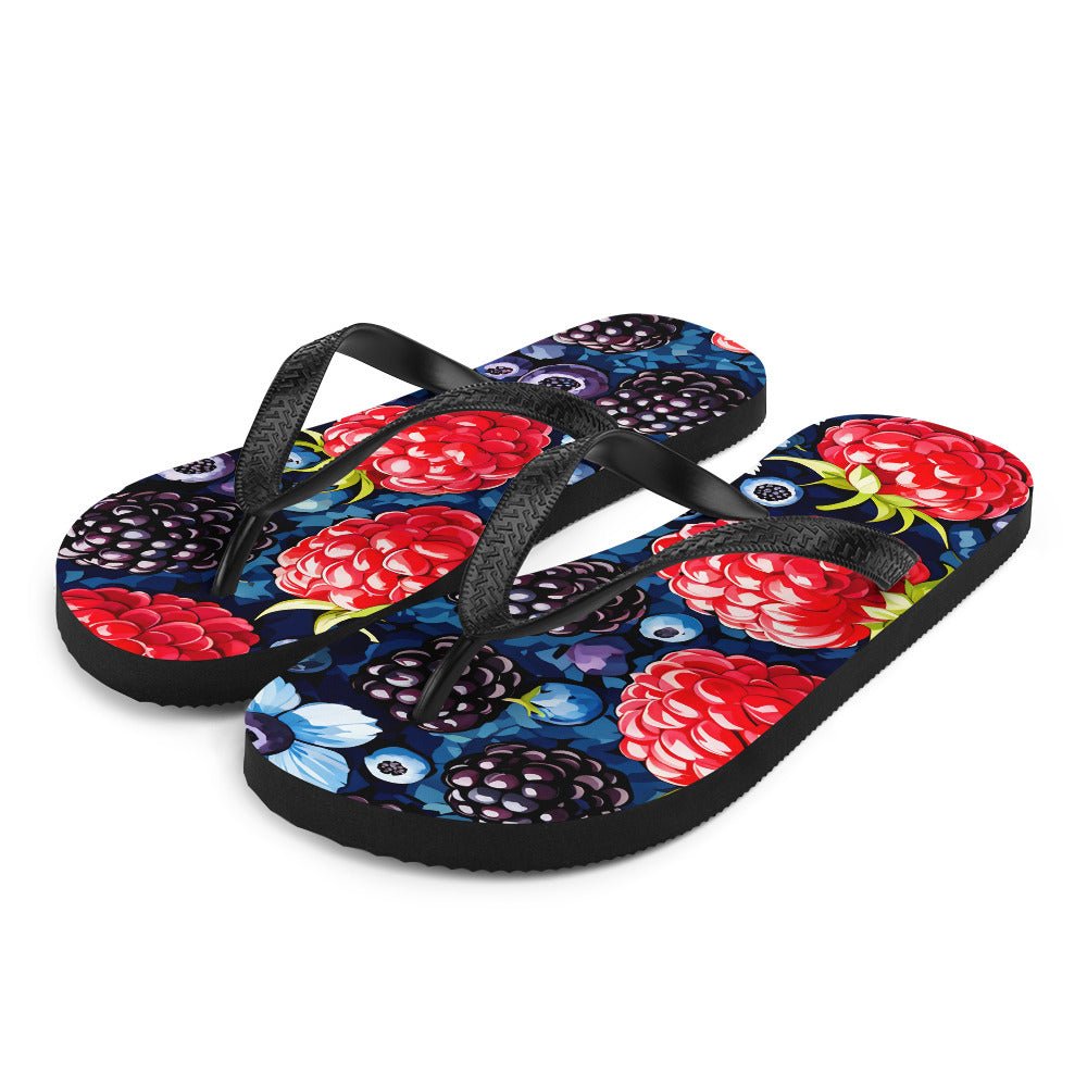 Berries and Flowers Flip-Flops - Footwear - Discovery Co.