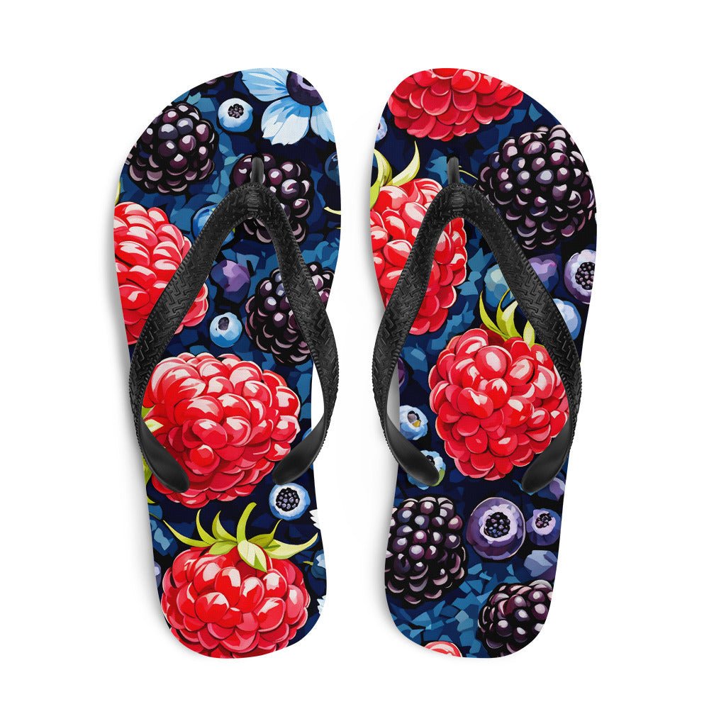 Berries and Flowers Flip-Flops - Footwear - Discovery Co.