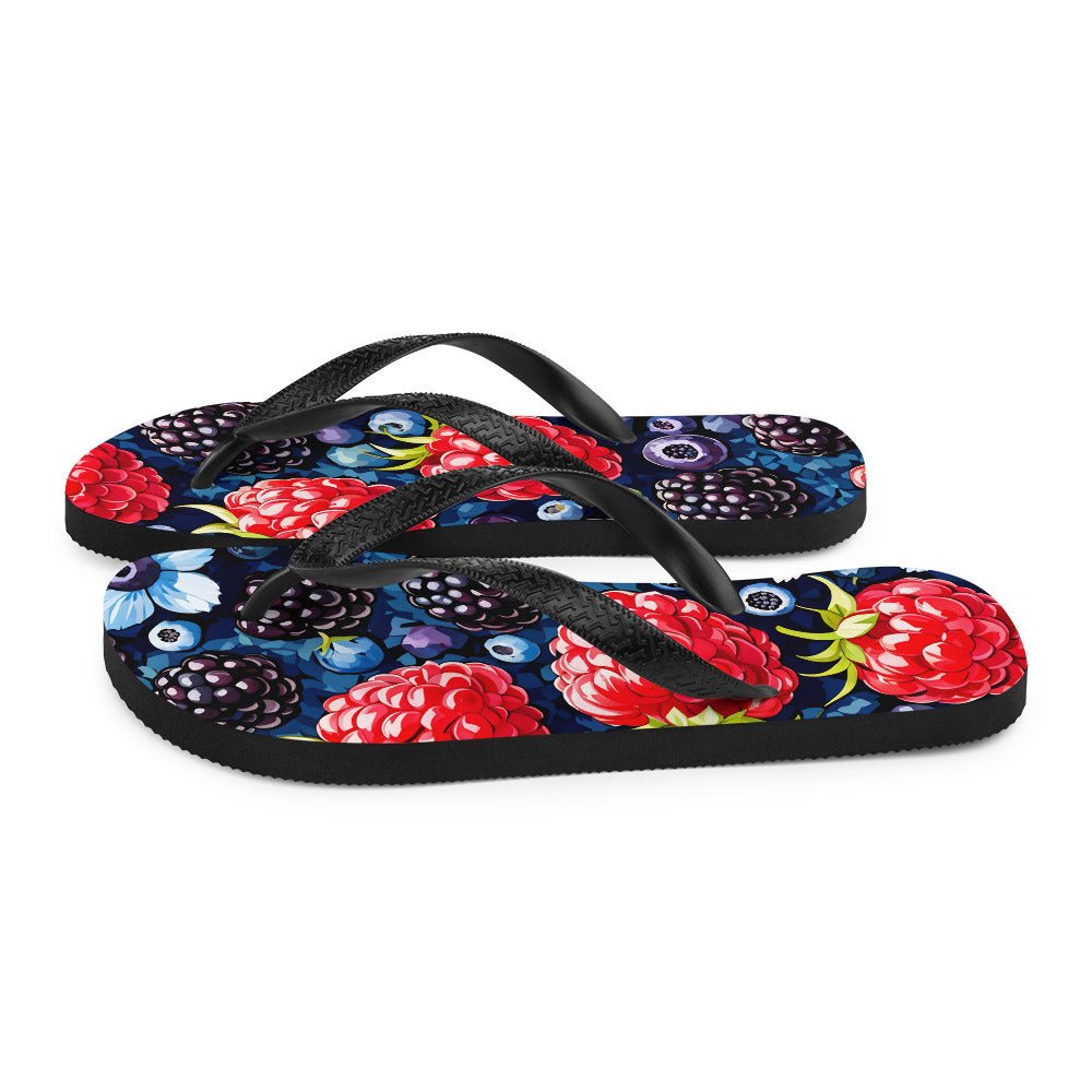 Berries and Flowers Flip-Flops - Footwear - Discovery Co.