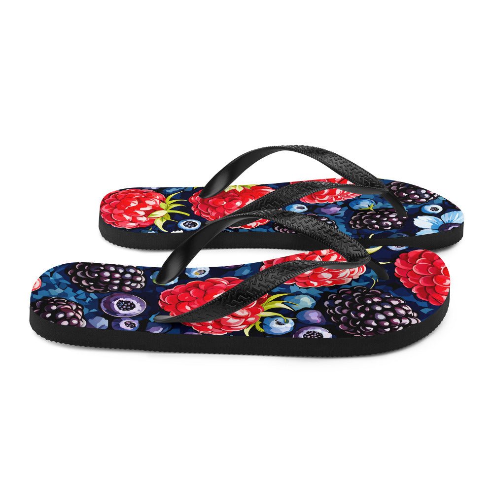 Berries and Flowers Flip-Flops - Footwear - Discovery Co.