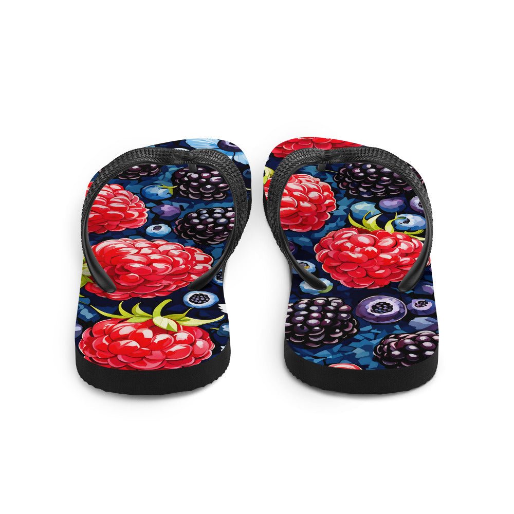 Berries and Flowers Flip-Flops - Footwear - Discovery Co.