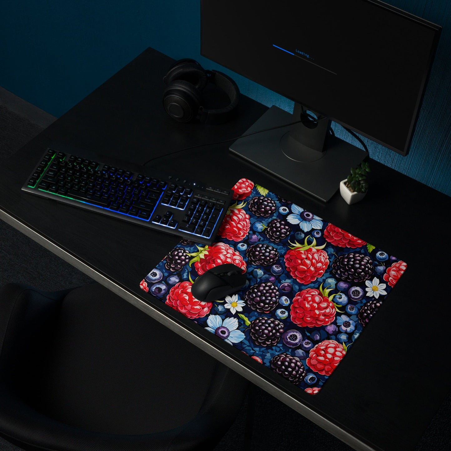 Berries and Flowers Gaming Mouse Pad - Mouse Pads - Discovery Co.