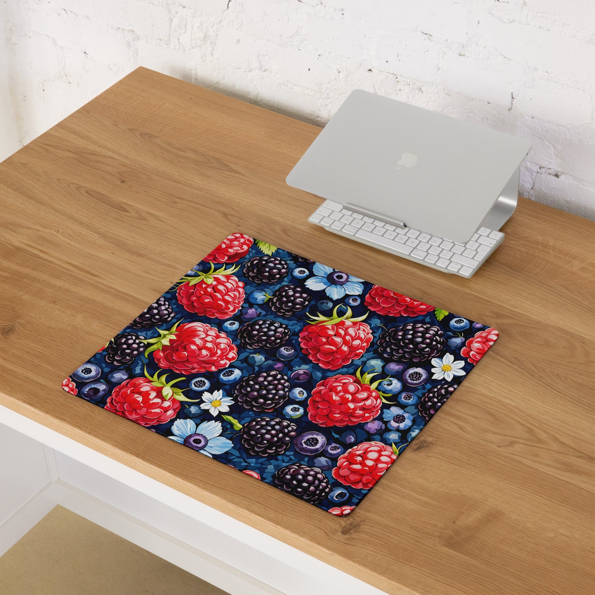 Berries and Flowers Gaming Mouse Pad - Mouse Pads - Discovery Co.