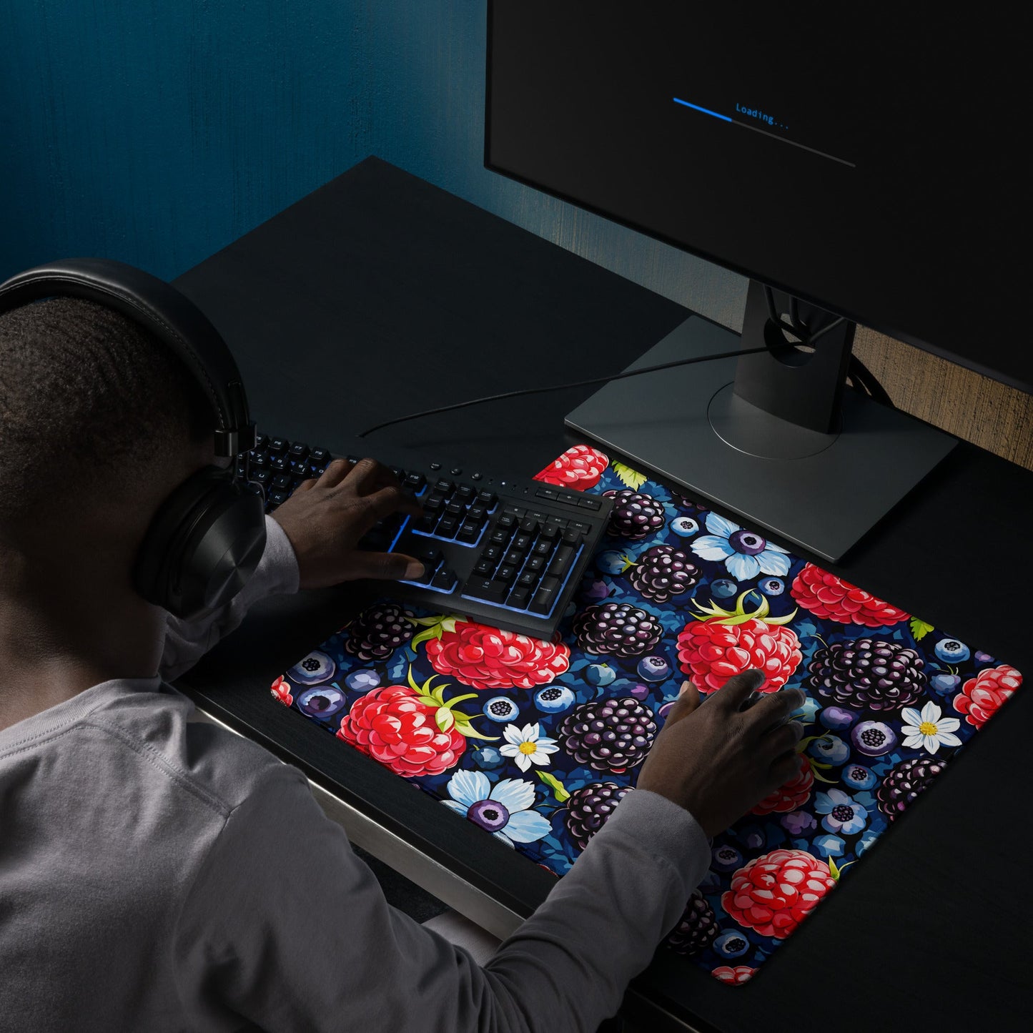 Berries and Flowers Gaming Mouse Pad - Mouse Pads - Discovery Co.