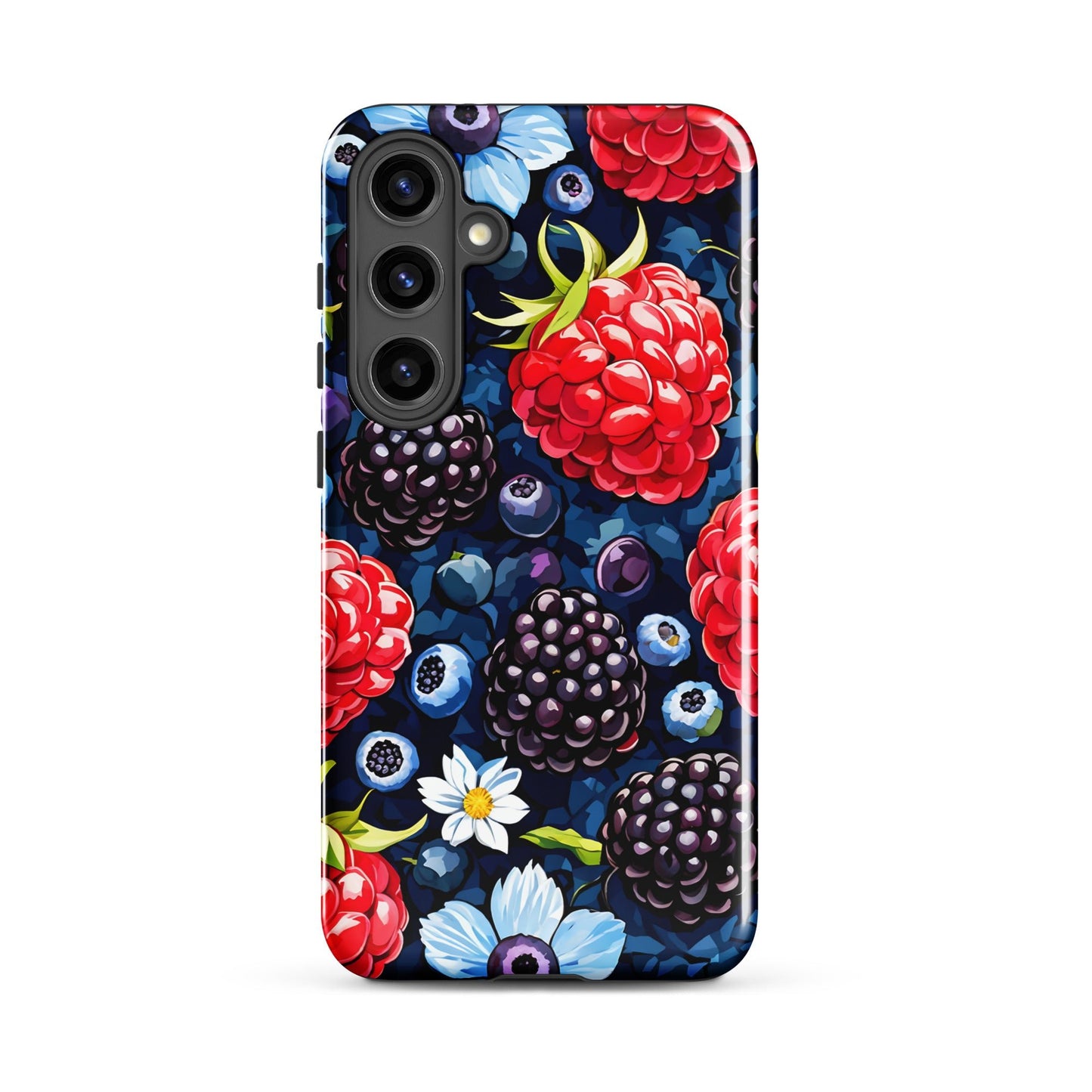 Berries and Flowers Tough Case For Samsung® - Phone Case - Discovery Co.