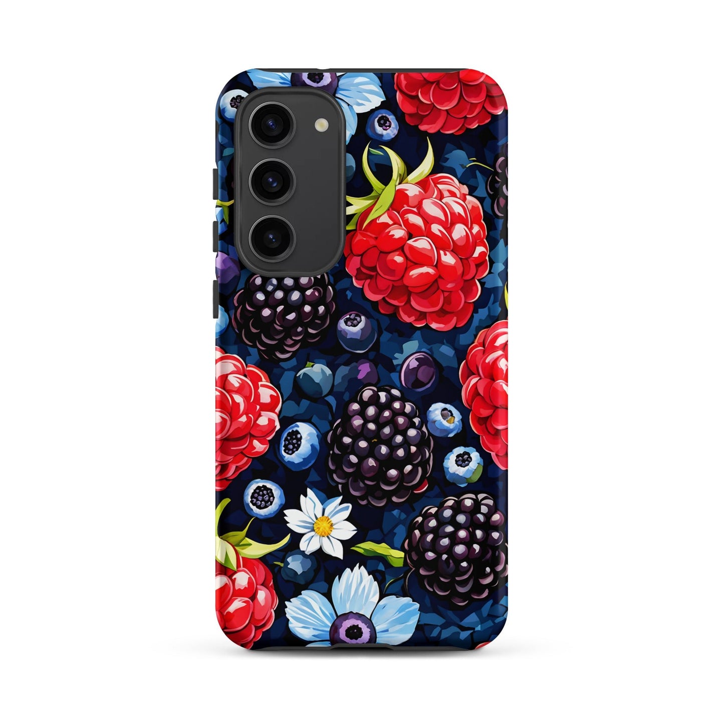 Berries and Flowers Tough Case For Samsung® - Phone Case - Discovery Co.