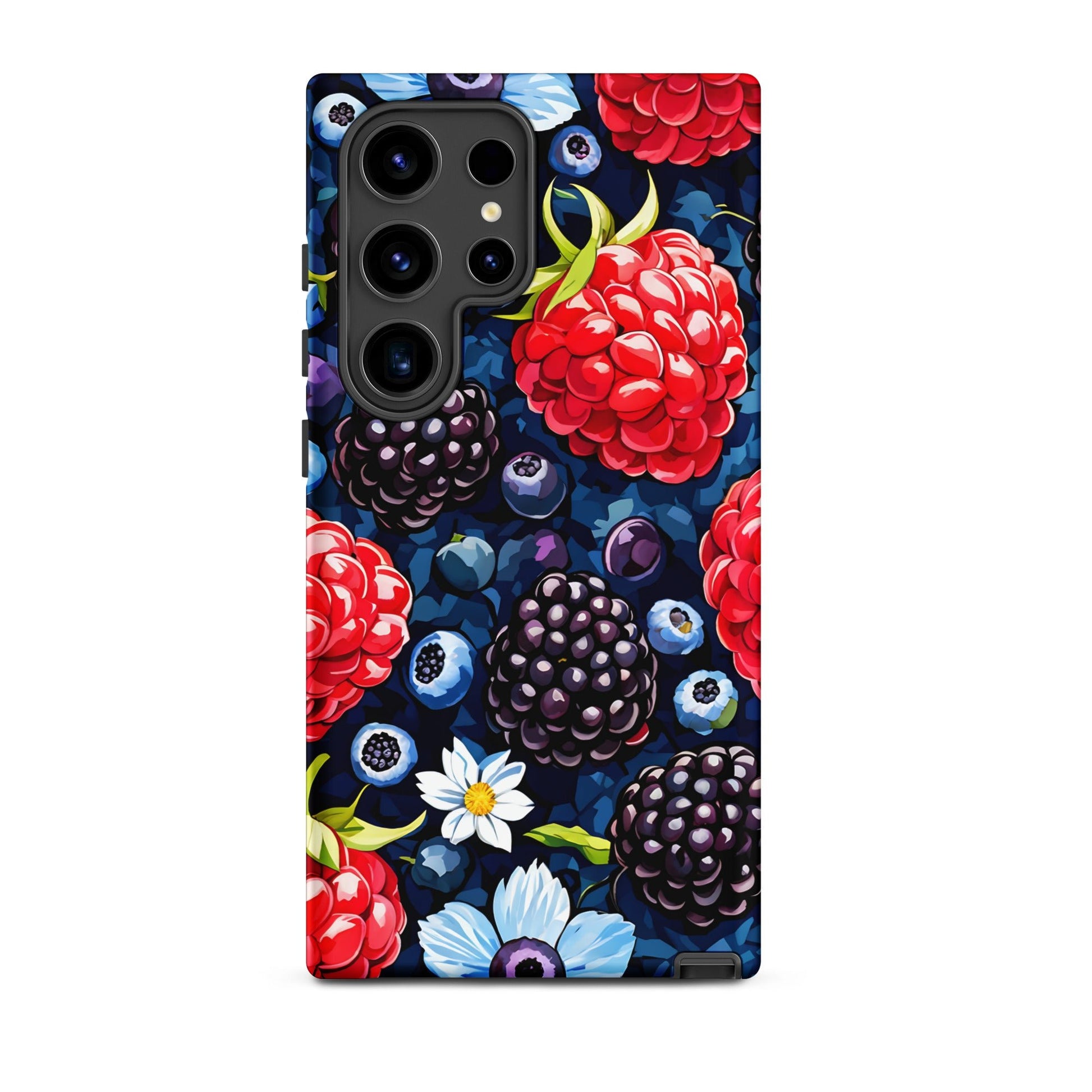 Berries and Flowers Tough Case For Samsung® - Phone Case - Discovery Co.