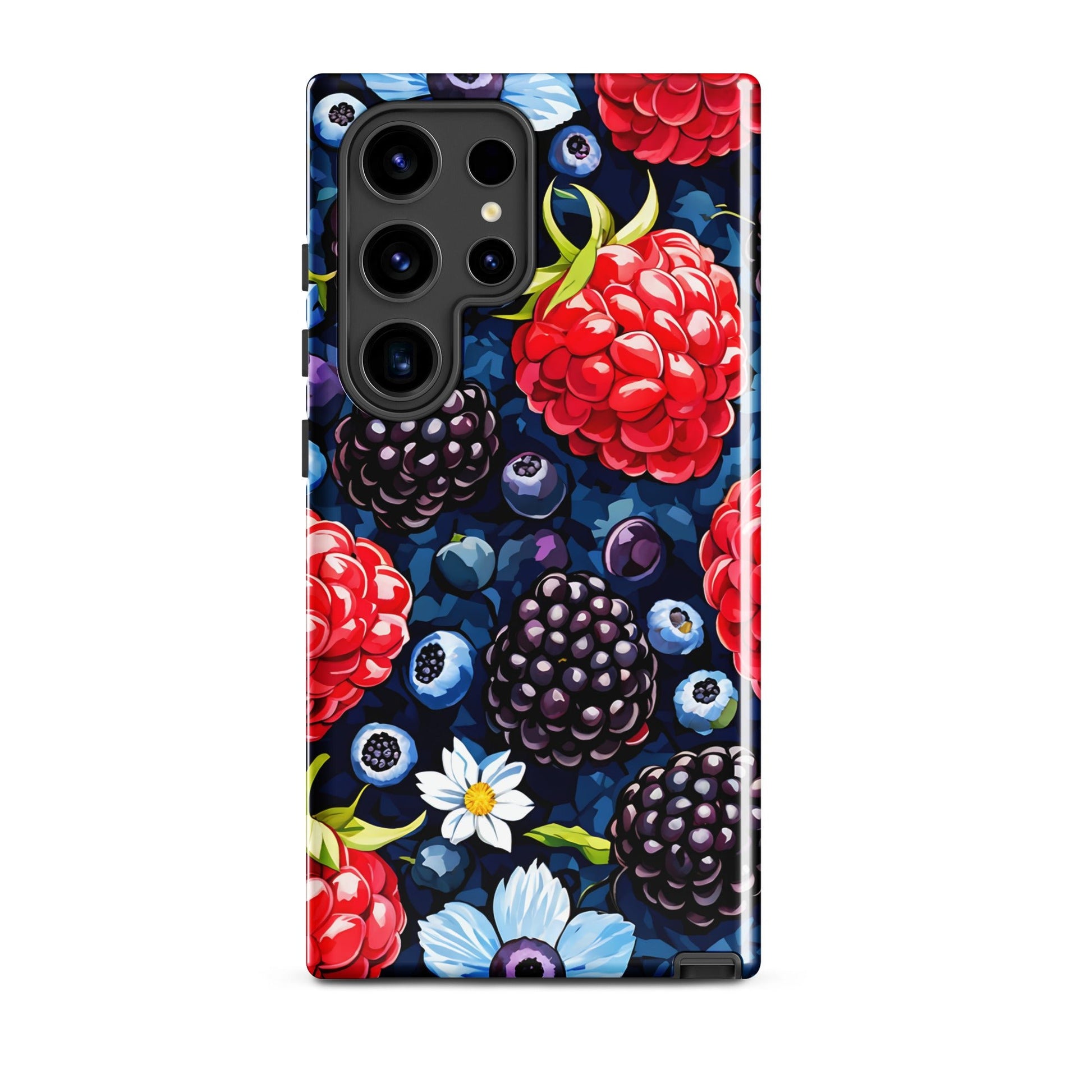 Berries and Flowers Tough Case For Samsung® - Phone Case - Discovery Co.