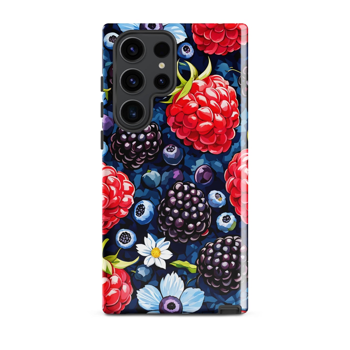 Berries and Flowers Tough Case For Samsung® - Phone Case - Discovery Co.