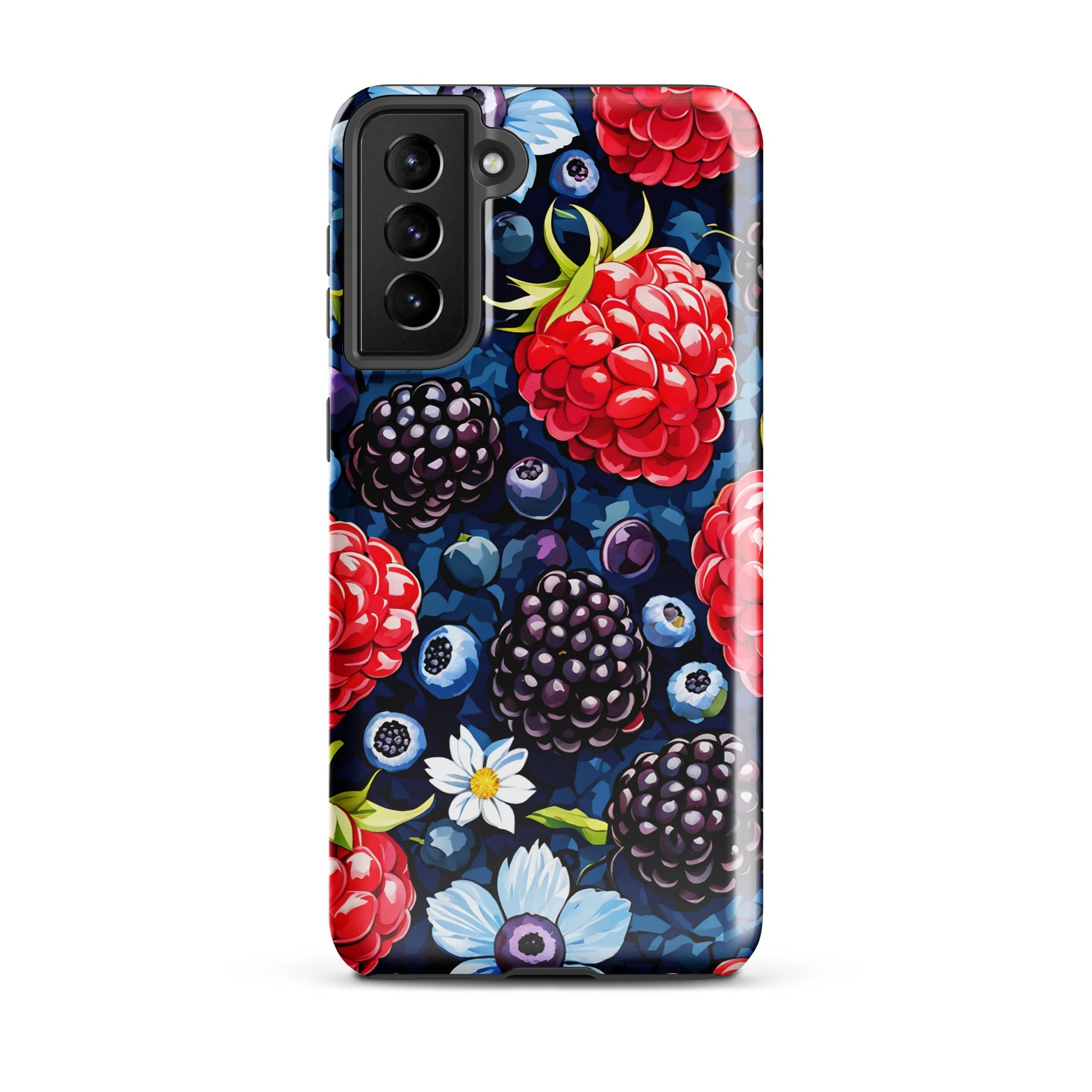 Berries and Flowers Tough Case For Samsung® - Phone Case - Discovery Co.