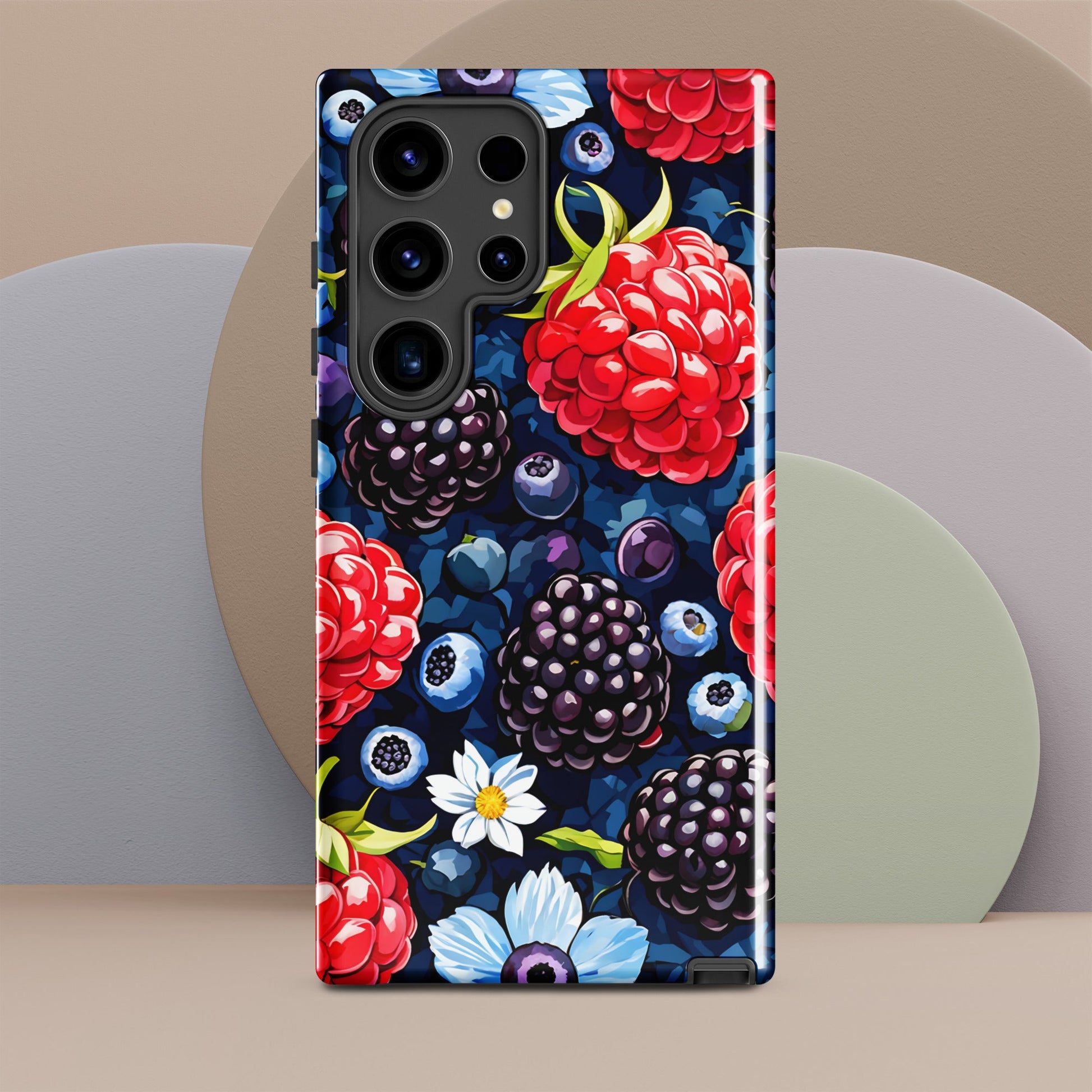 Berries and Flowers Tough Case For Samsung® - Phone Case - Discovery Co.