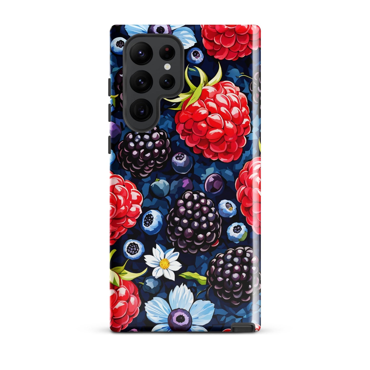 Berries and Flowers Tough Case For Samsung® - Phone Case - Discovery Co.