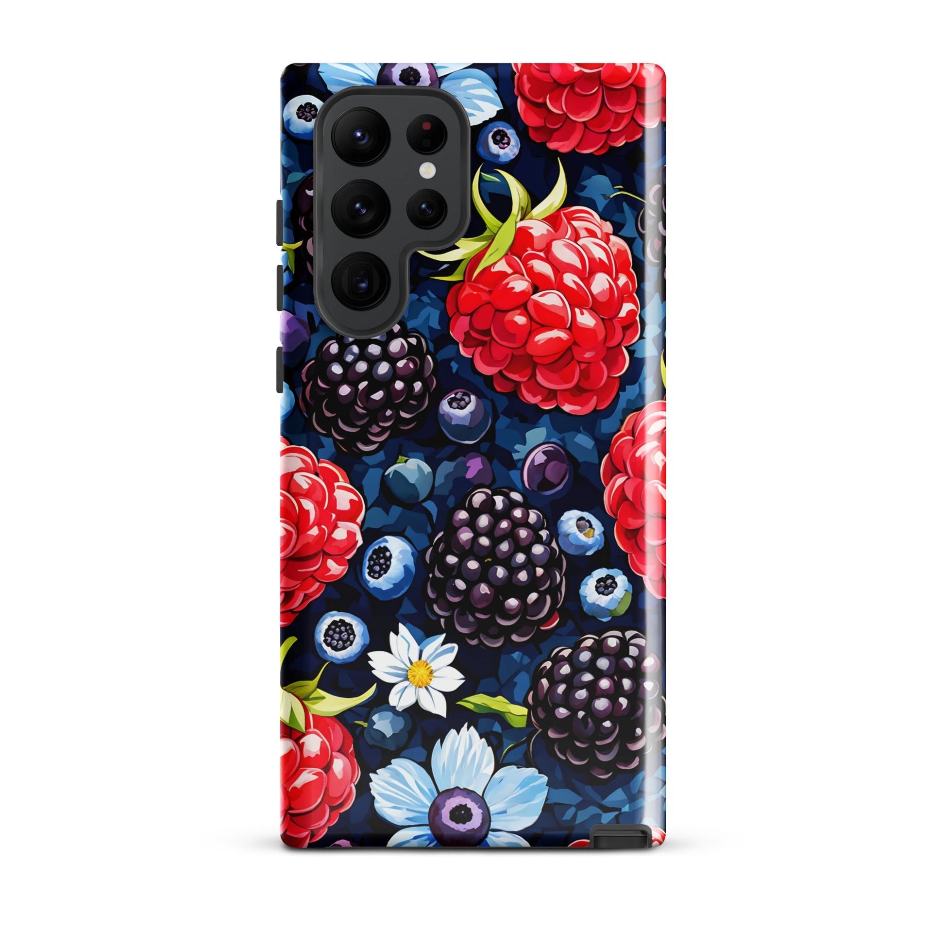 Berries and Flowers Tough Case For Samsung® - Phone Case - Discovery Co.