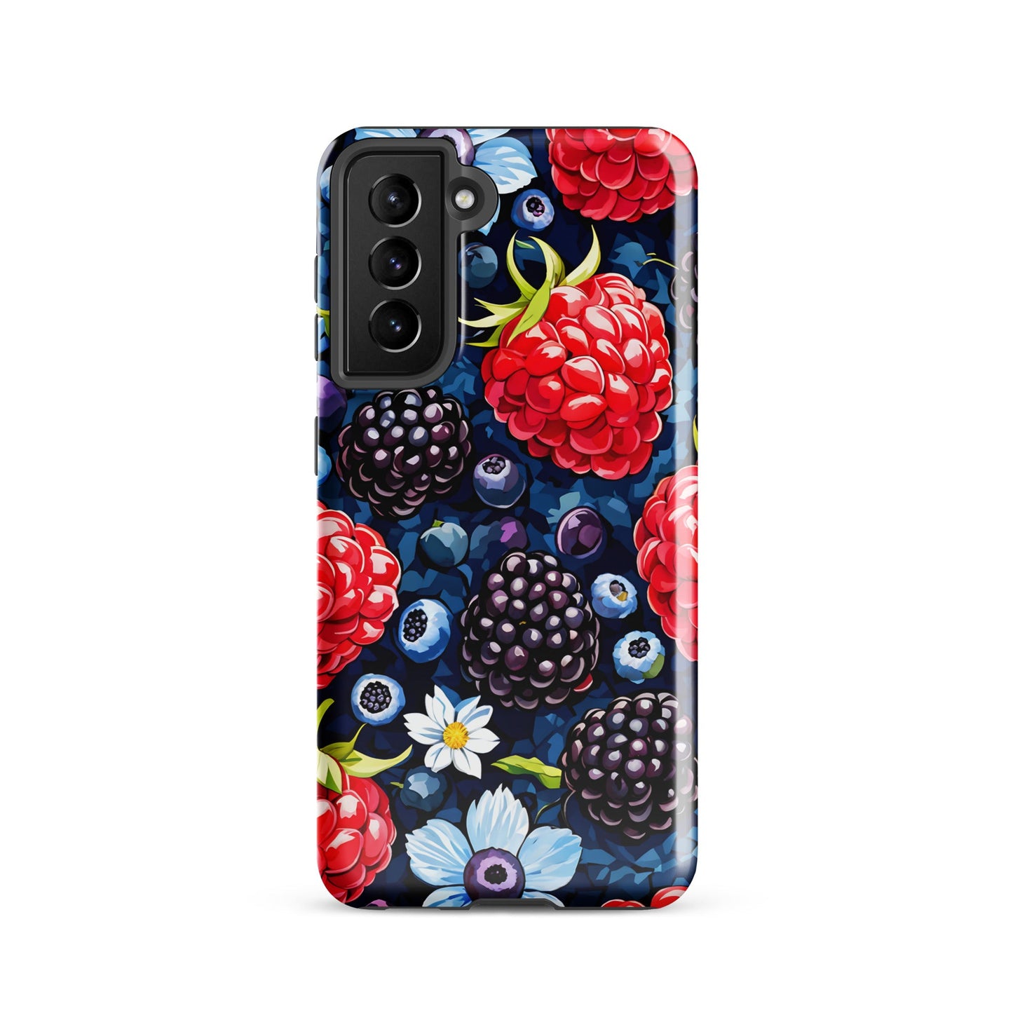 Berries and Flowers Tough Case For Samsung® - Phone Case - Discovery Co.