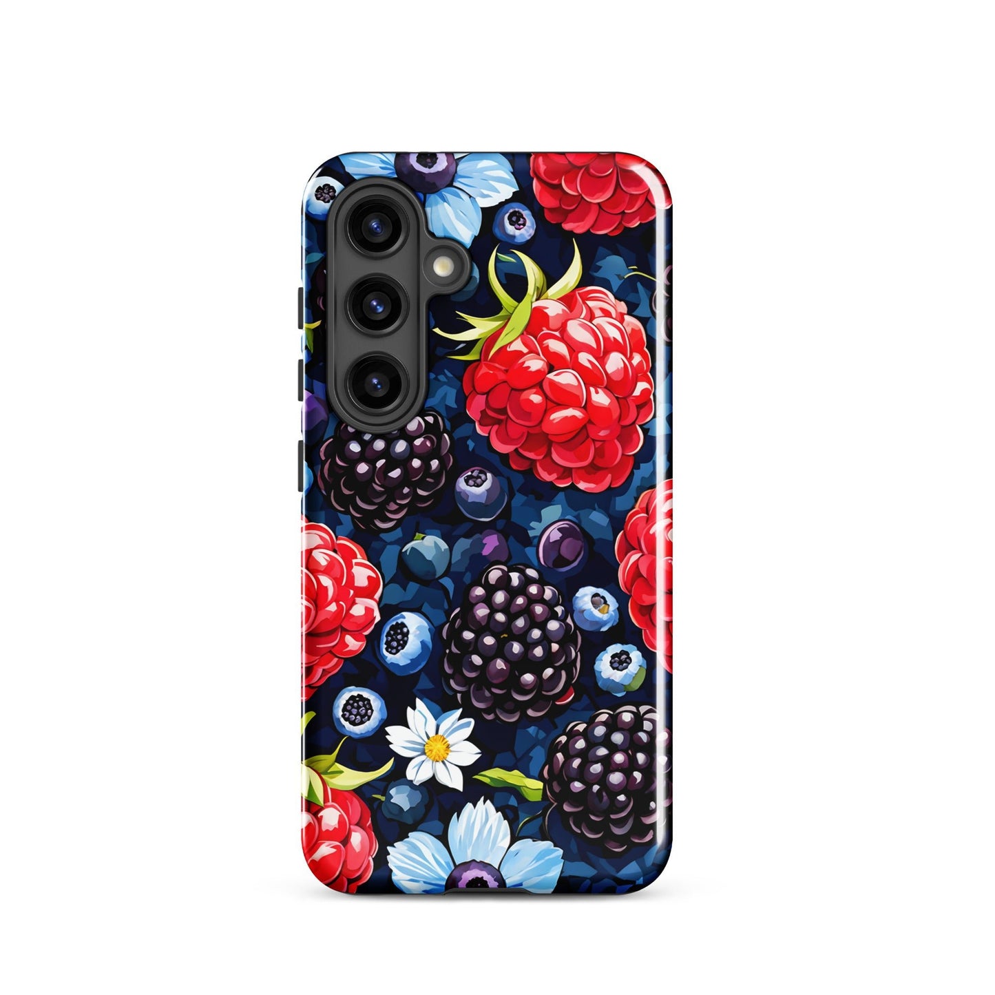 Berries and Flowers Tough Case For Samsung® - Phone Case - Discovery Co.