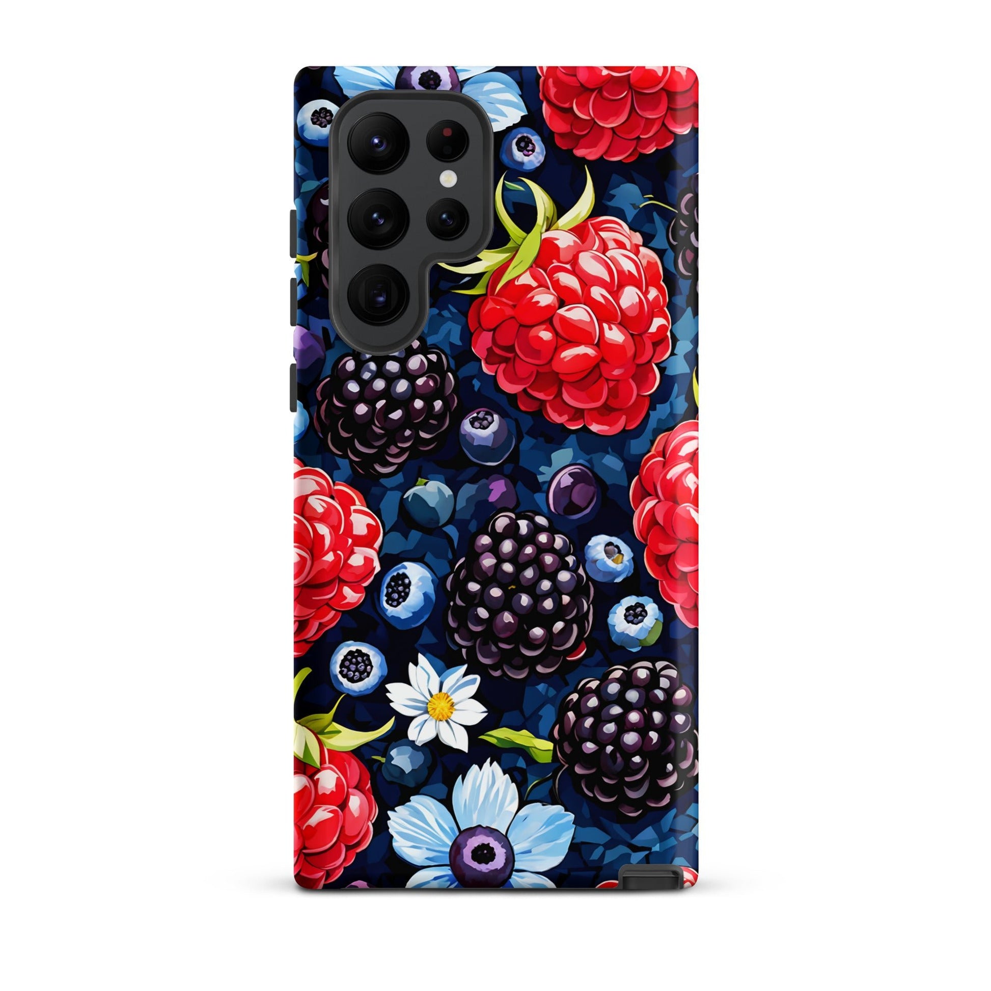 Berries and Flowers Tough Case For Samsung® - Phone Case - Discovery Co.