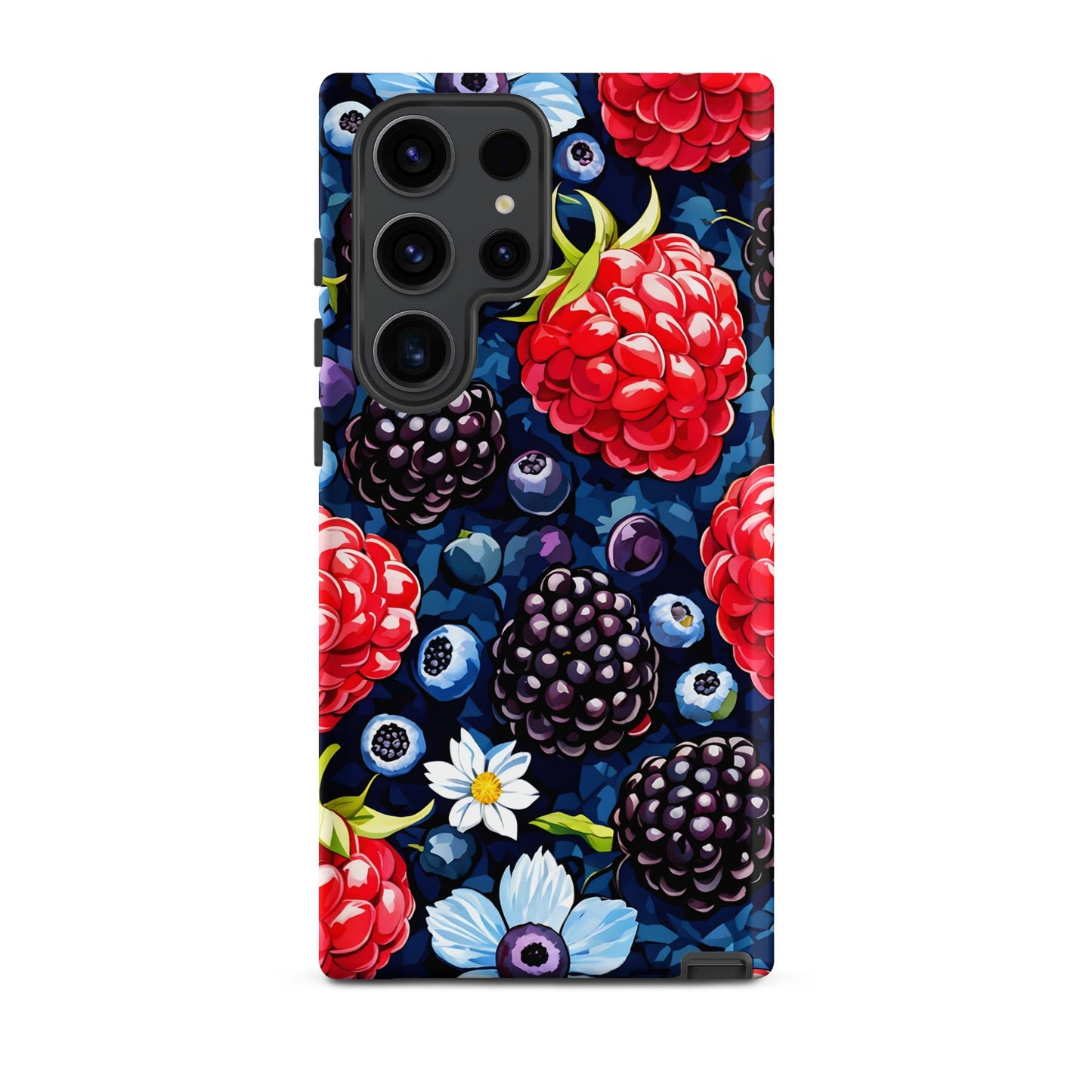 Berries and Flowers Tough Case For Samsung® - Phone Case - Discovery Co.