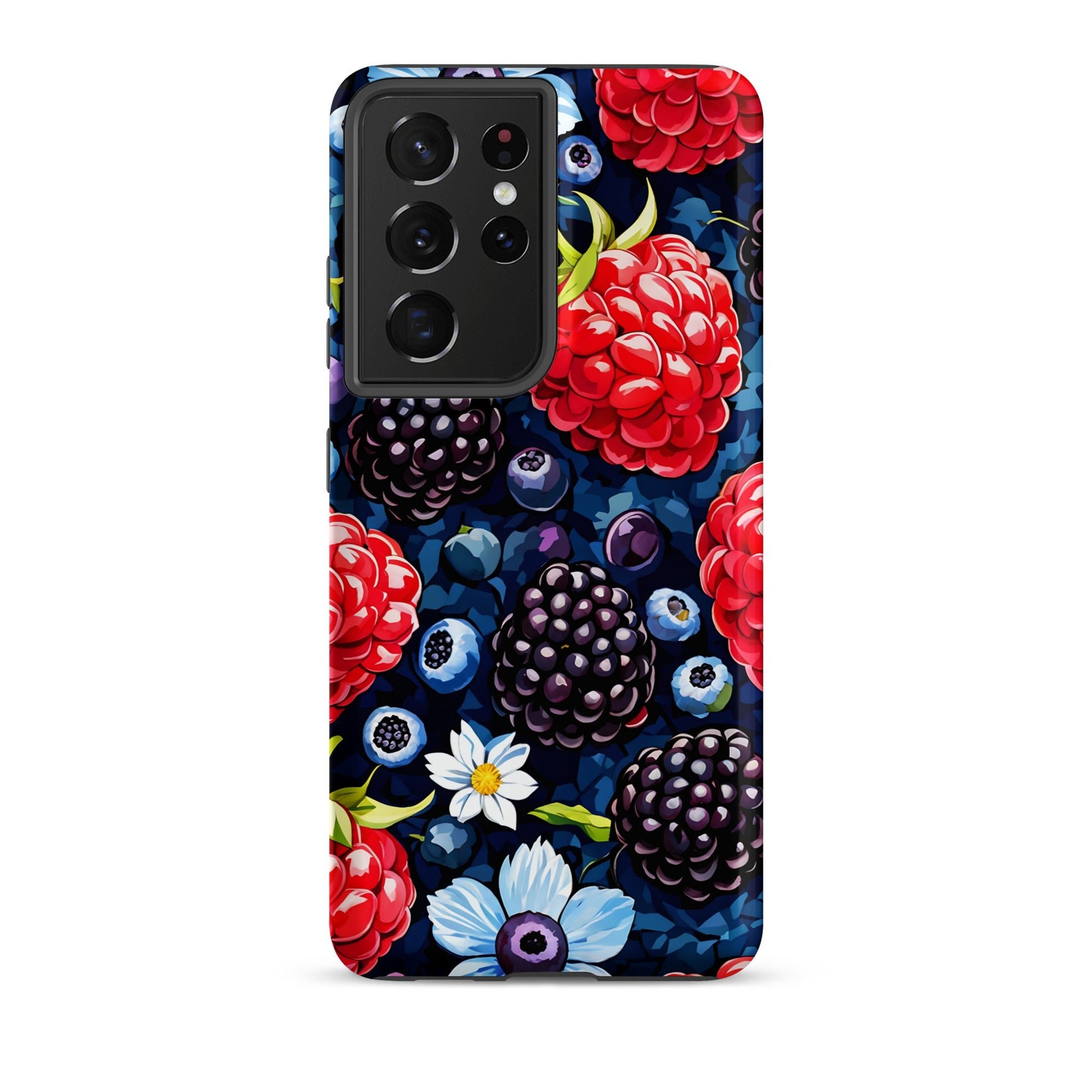 Berries and Flowers Tough Case For Samsung® - Phone Case - Discovery Co.