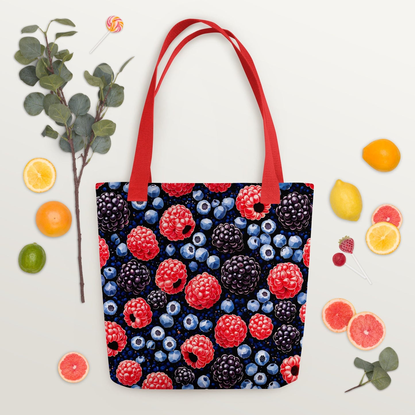 Berries Tote Bag - Tote Bags - Discovery Co.