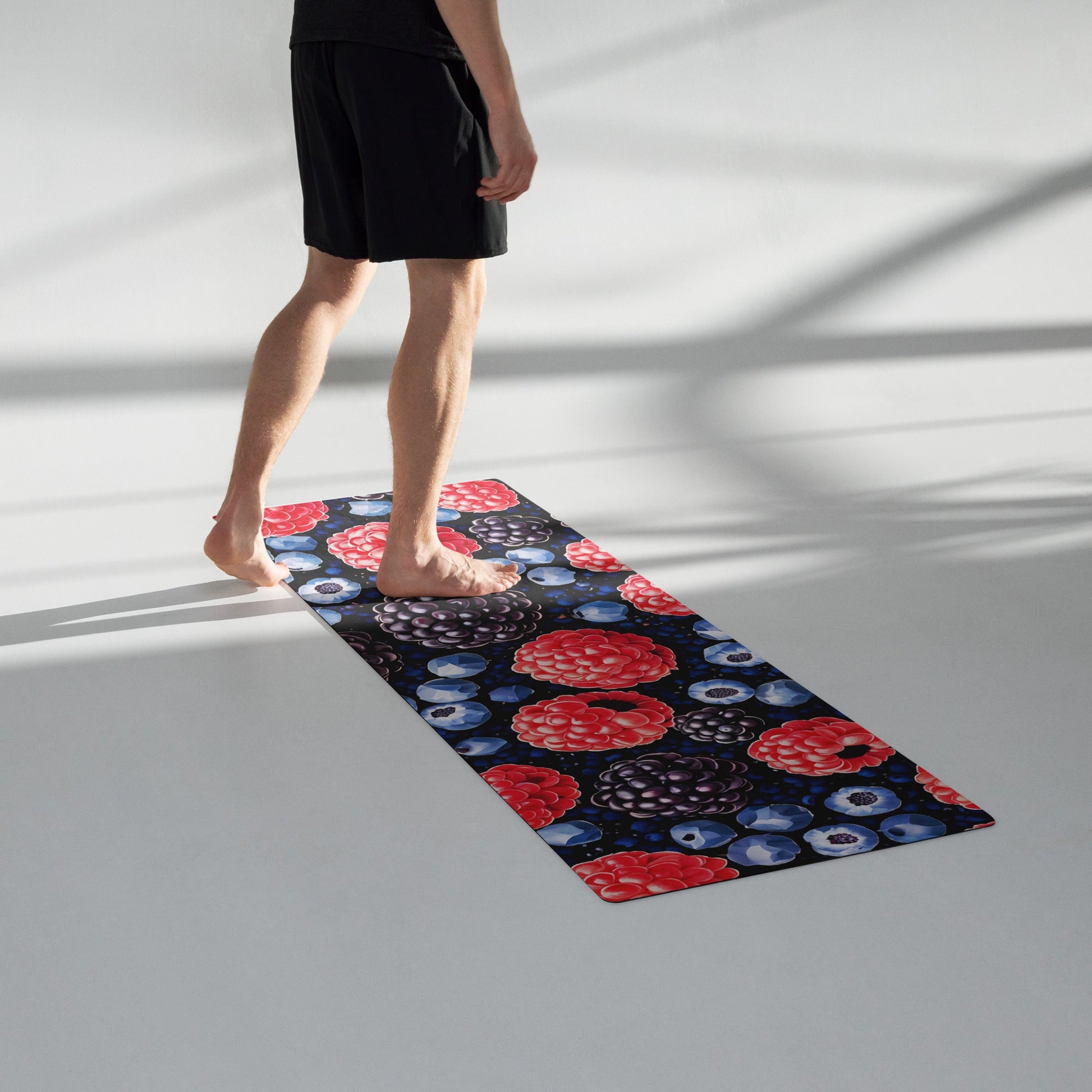 Berries Yoga Mat - Yoga Mat - Discovery Co.