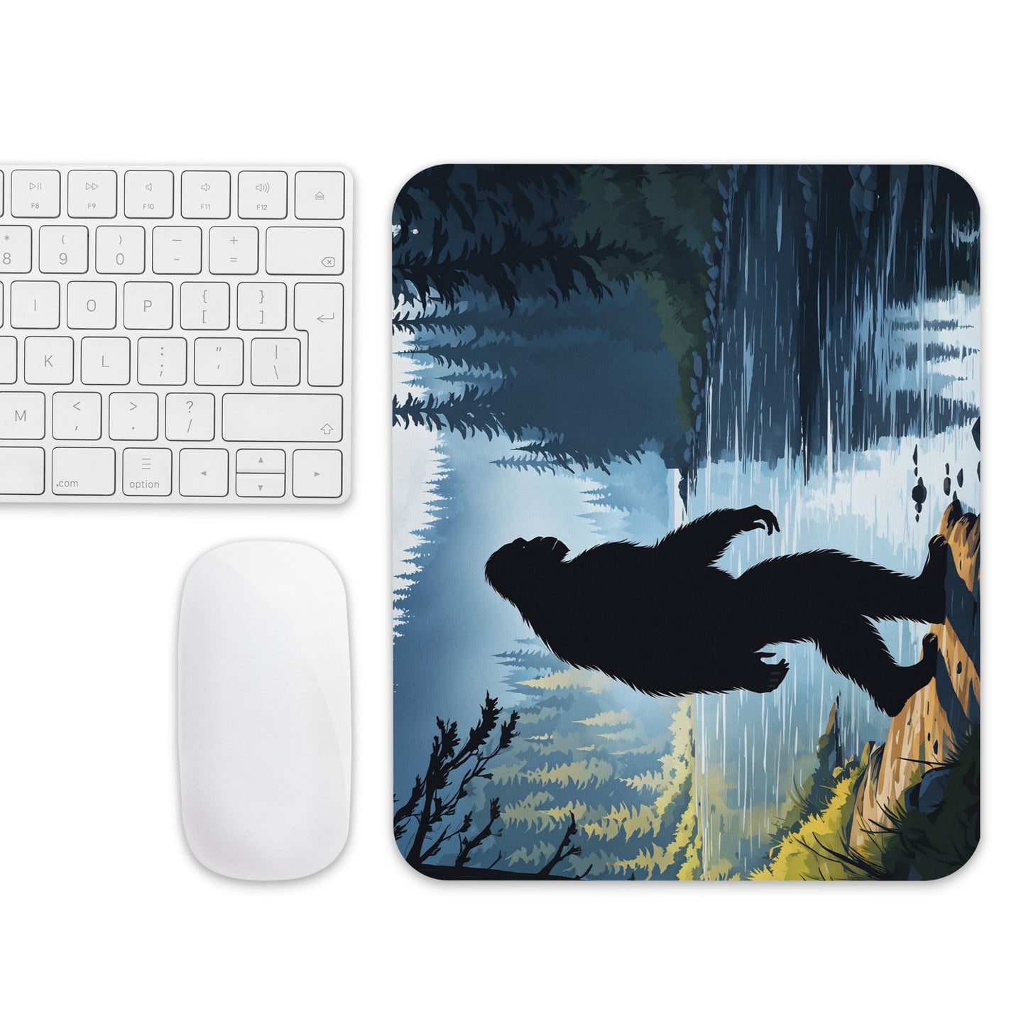 Big Foot By The River Mouse Pad - Mouse Pads - Discovery Co.