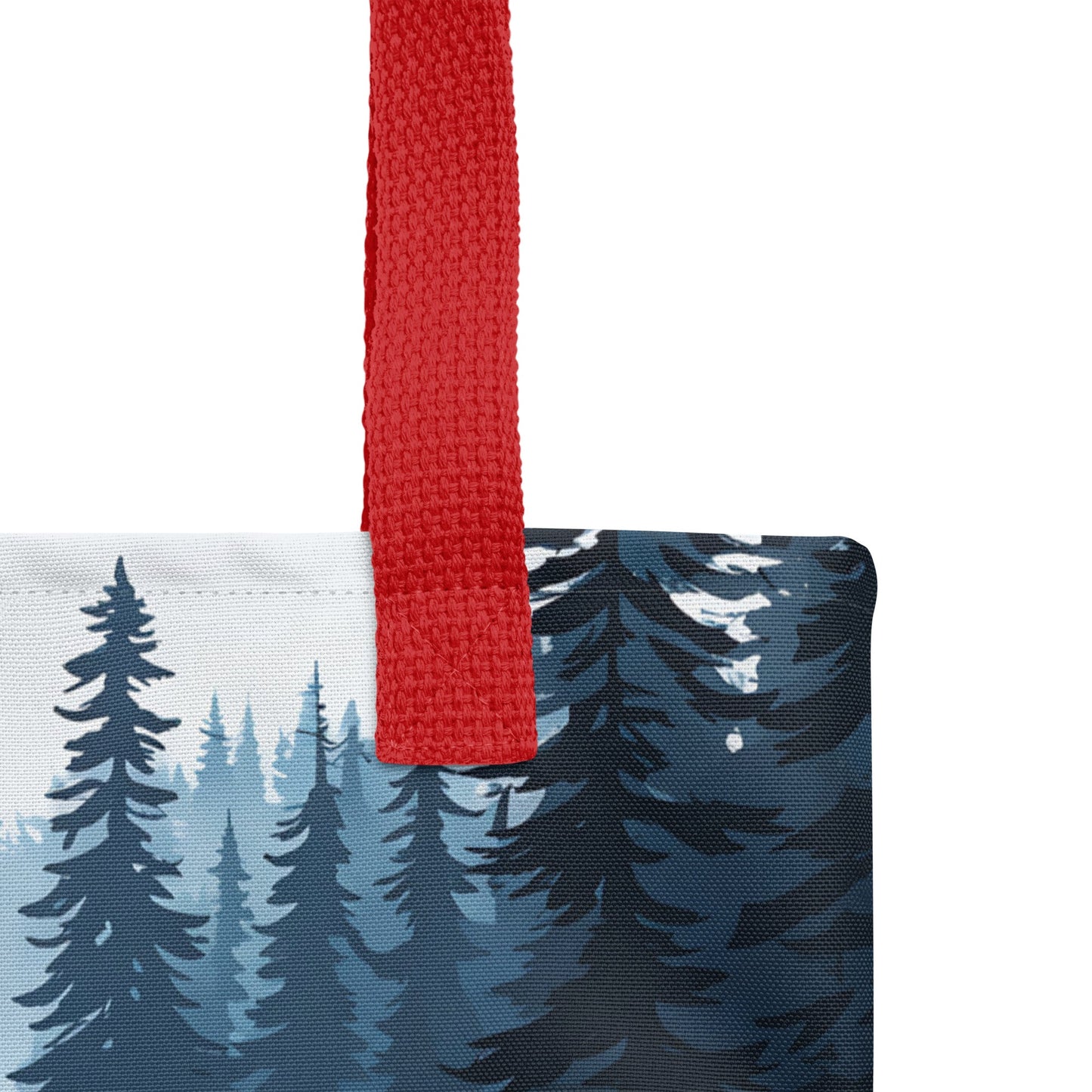 Big Foot By The River Tote Bag - Tote Bags - Discovery Co.